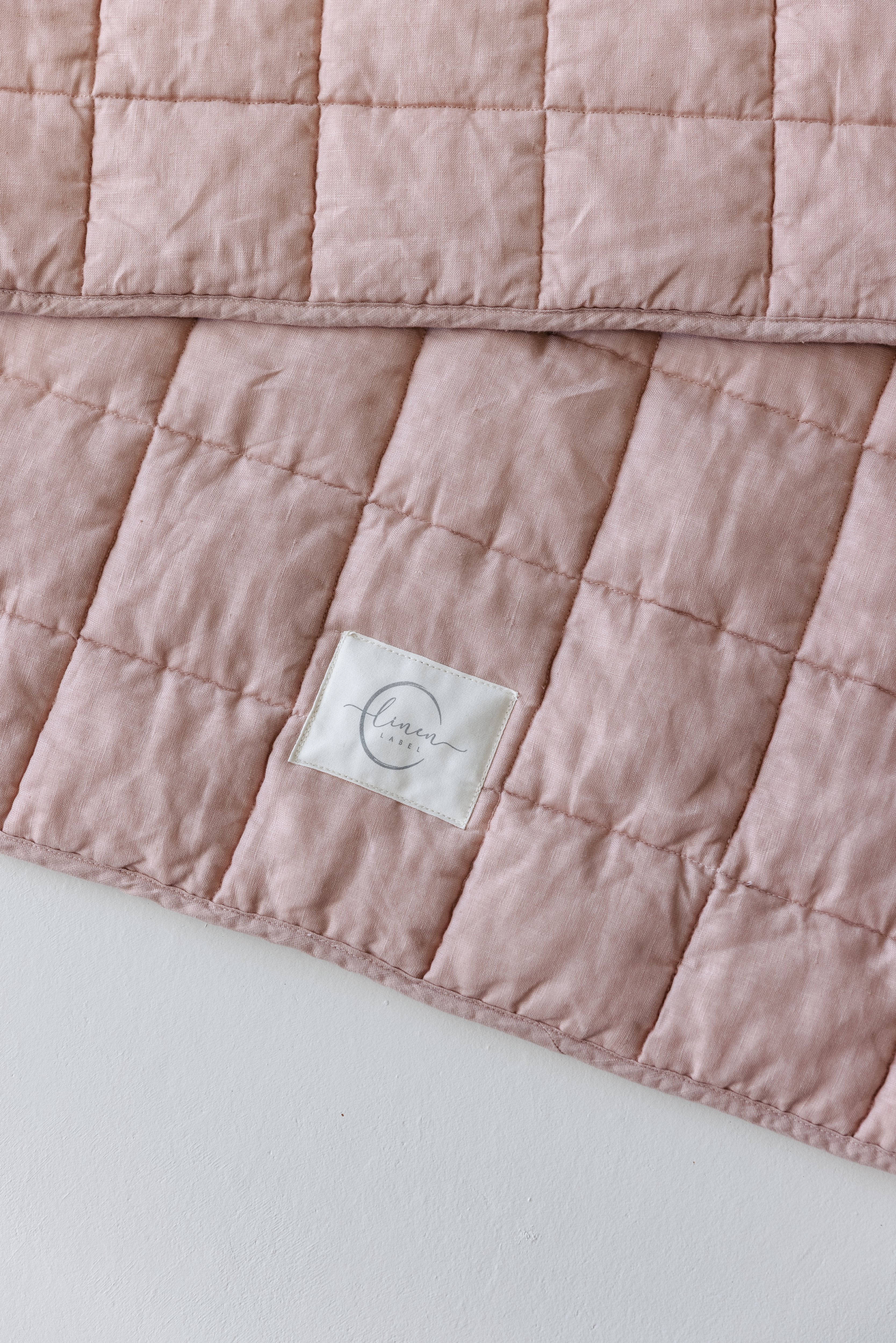 Rectangle Toddler blanket & Play Mat- Solid Soft Clay