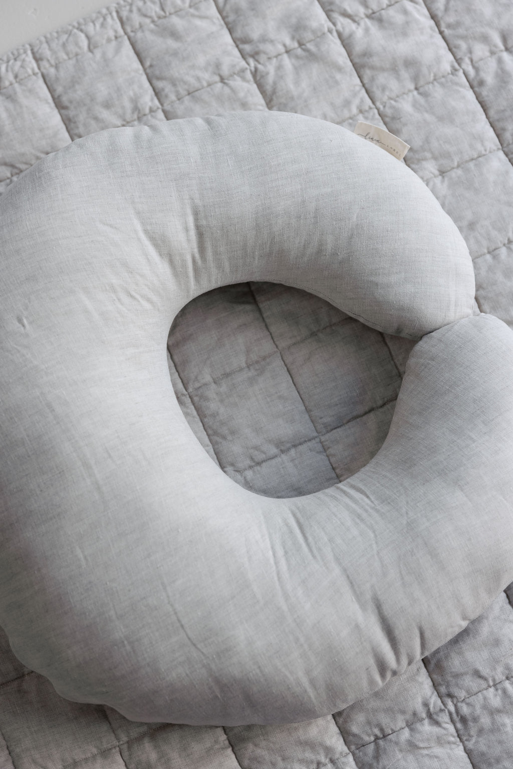 Classic Nursing Pillow & Cover- Natural Oat