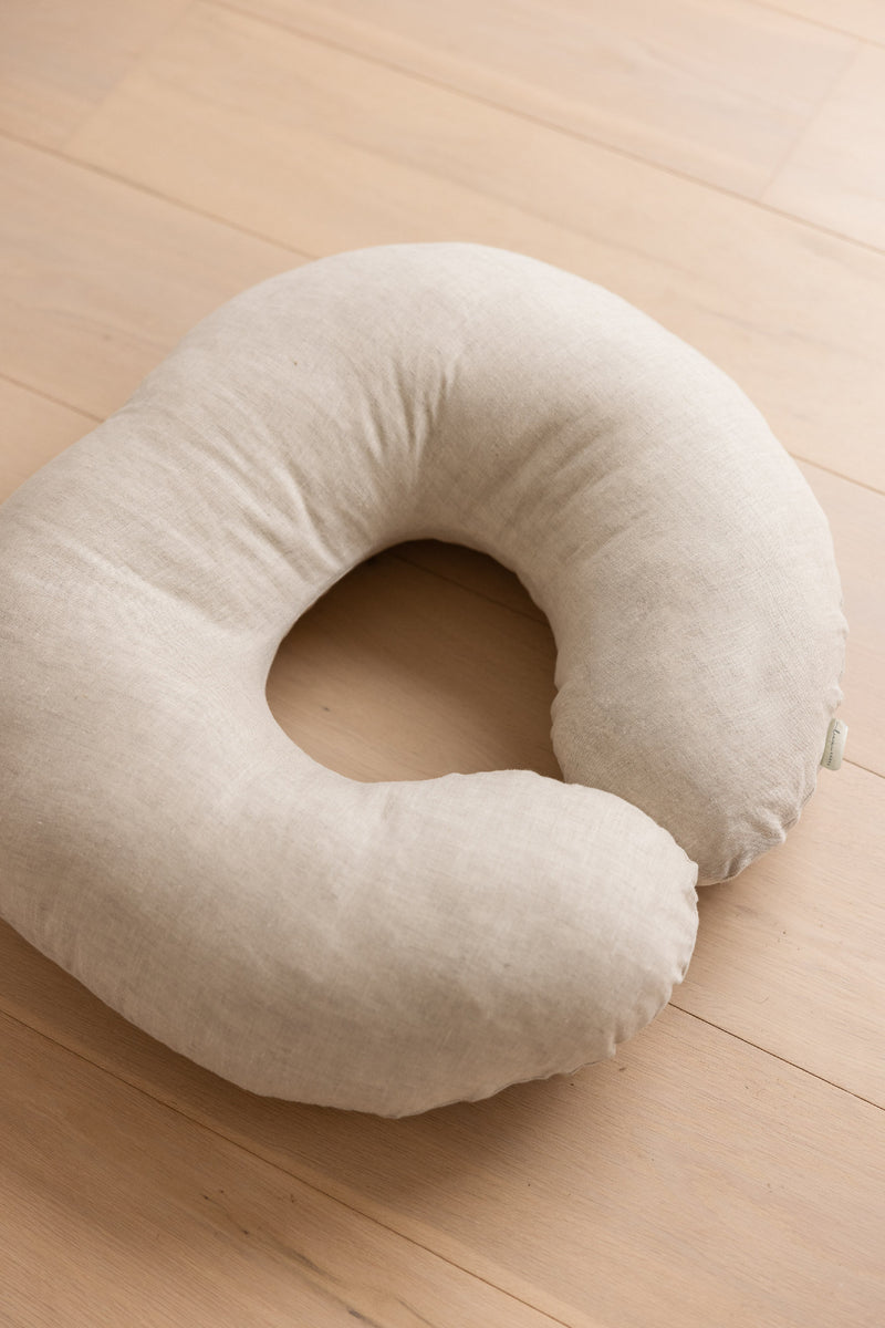 Nursing Pillow & Cover- Natural Oat