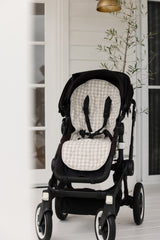 Oatmeal & Gingham - Pram Liner