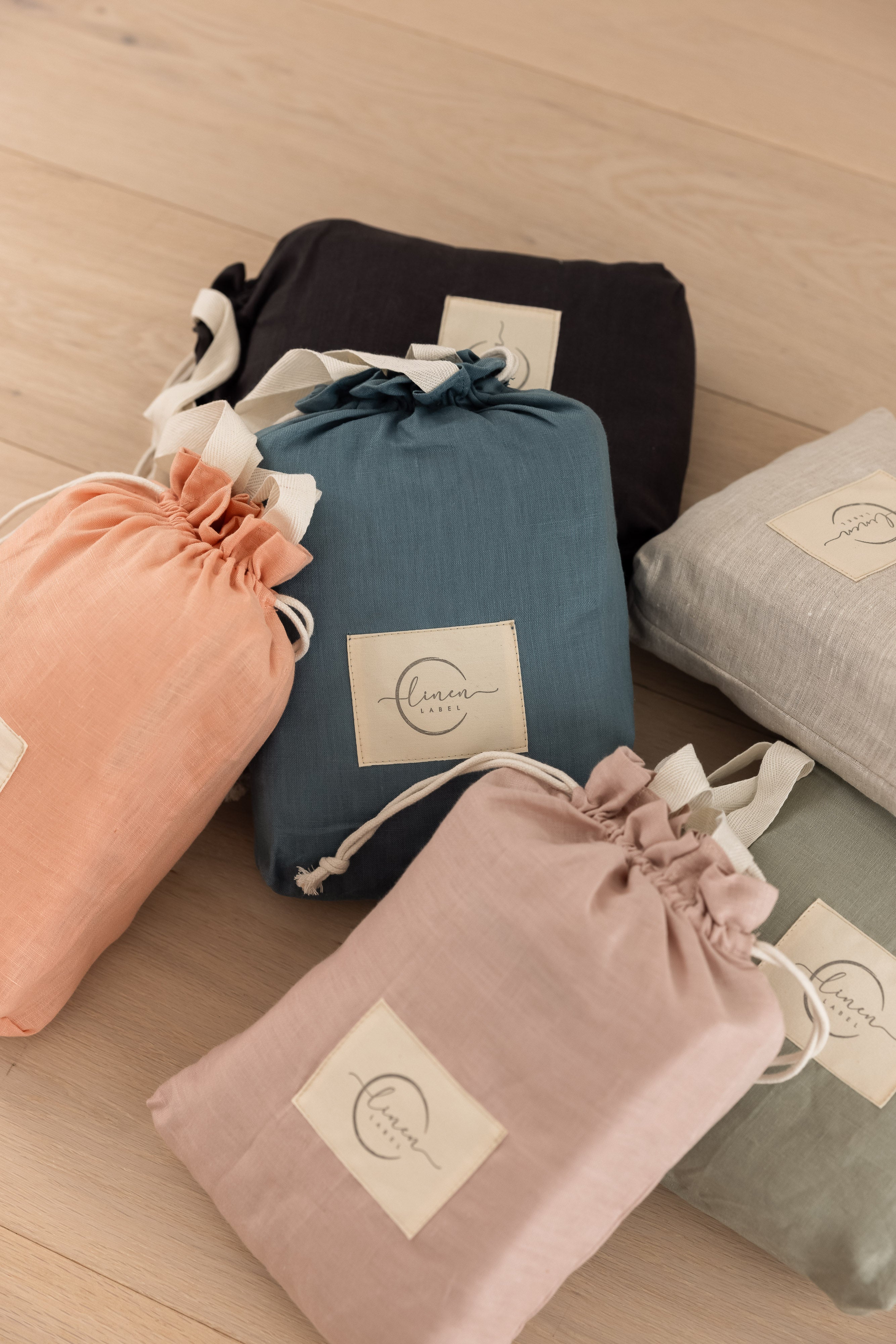 Oatmeal & Stripe - Pram Liner- Stripe quilt