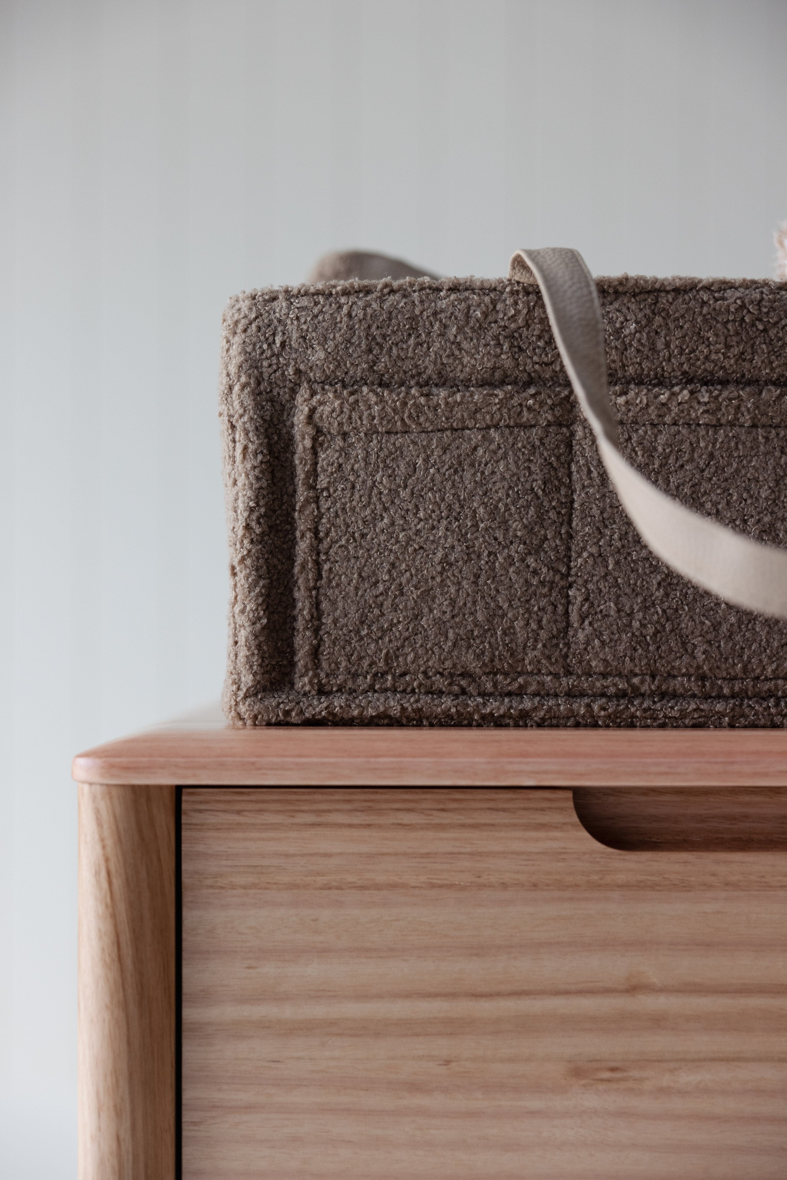 Teddy Core Nappy Caddy- Coco - NEW