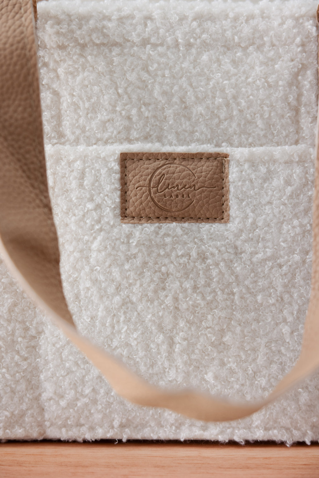 XL Teddy Nappy Caddy- SNOW & Fawn- NEW