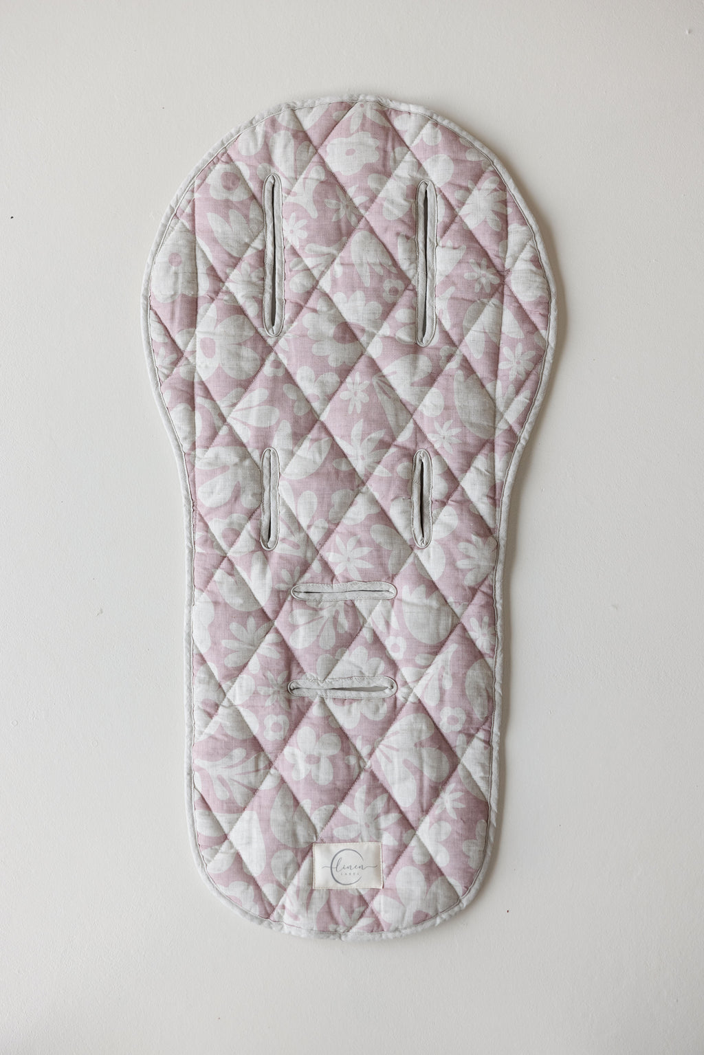 Pram Liner - Blush Print