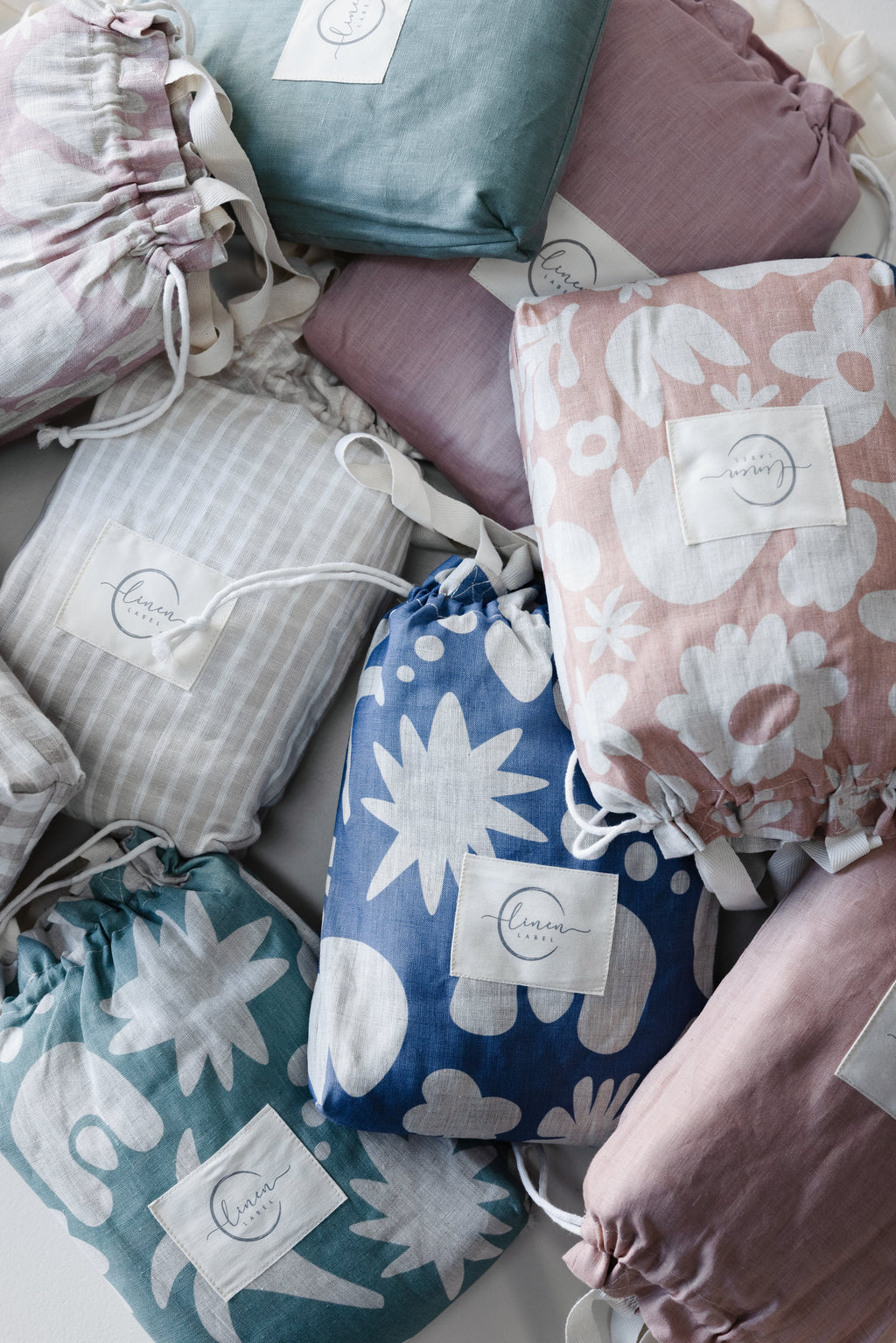 Round Play Mat- Blush print