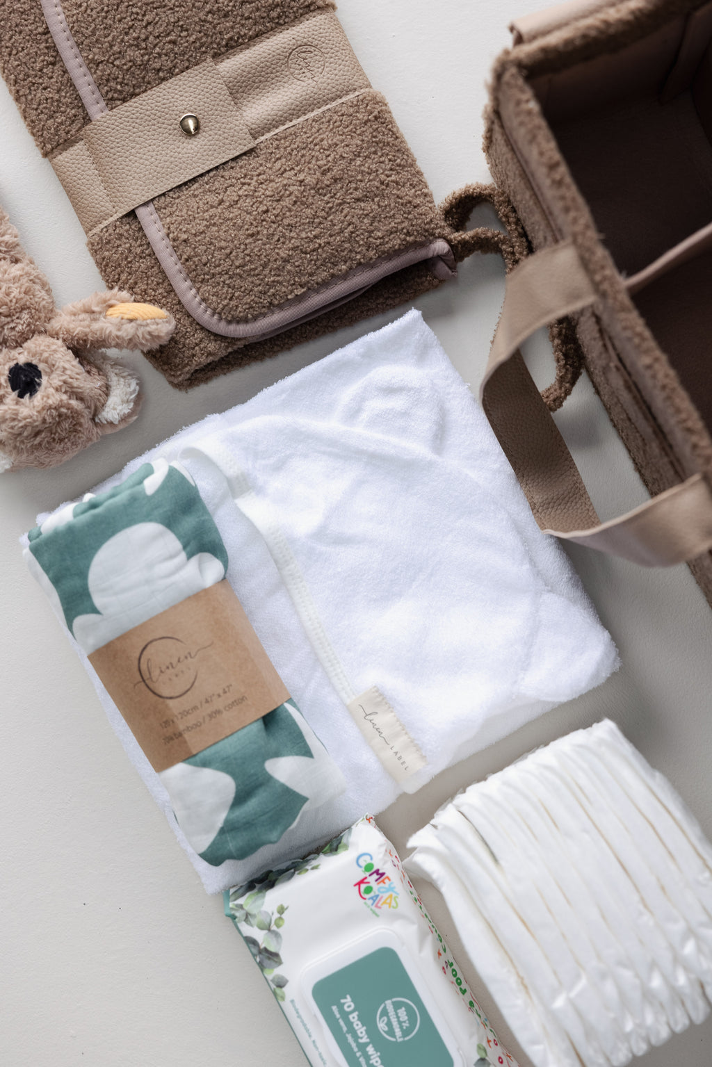 Ultimate Baby Shower Gift Bundle - Classic Nappy Caddy - Bundle