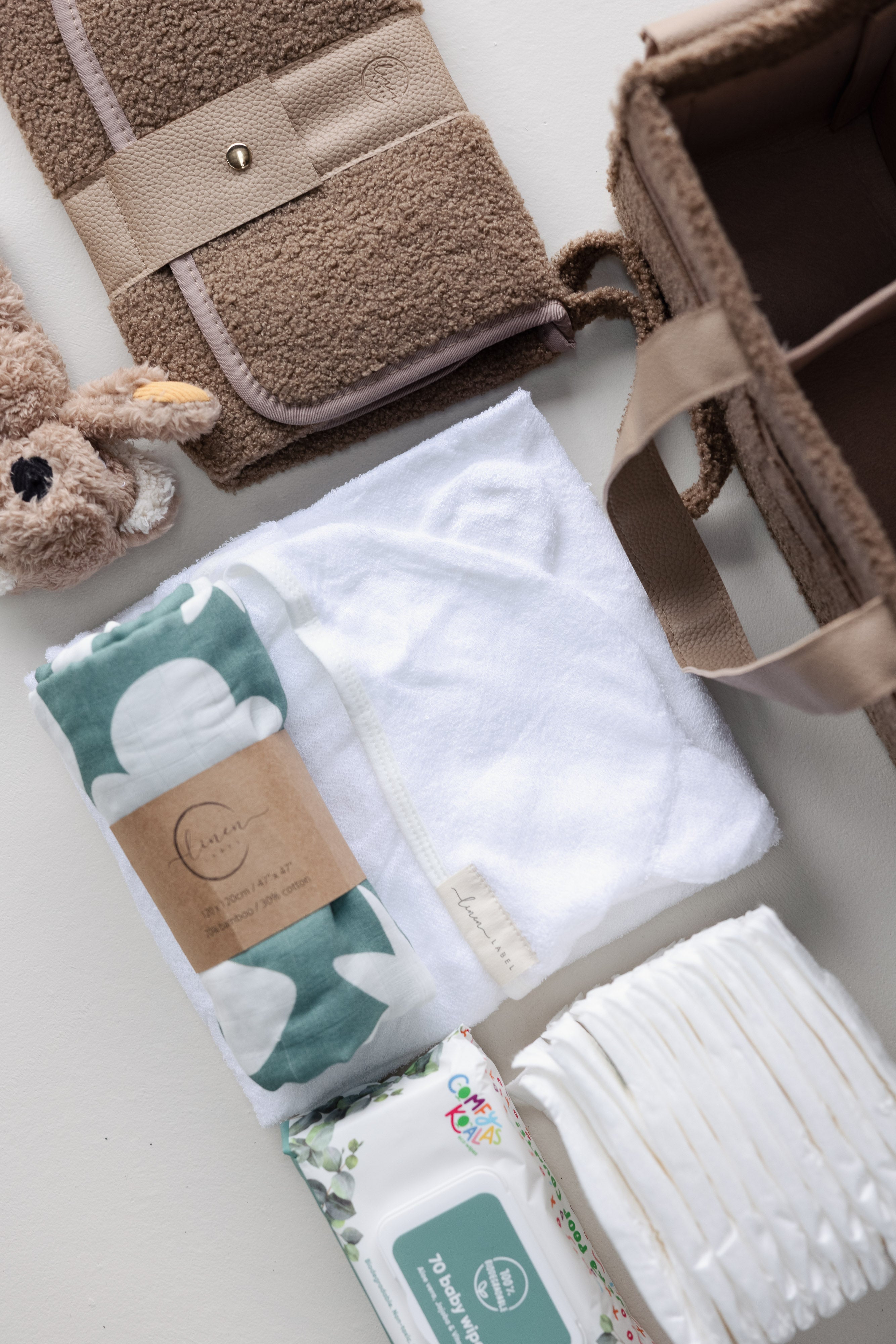 Ultimate Baby Shower Gift Bundle - Classic Nappy Caddy - Bundle