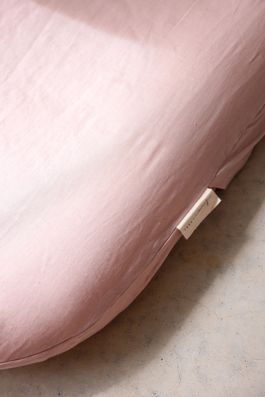 Baby Lounger Nest + Dusty Rose Linen Cover