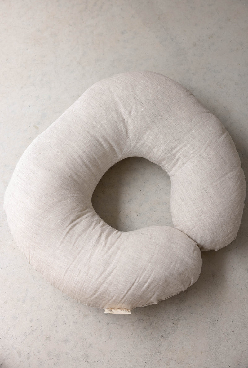Nursing Pillow & Cover- Natural Oat