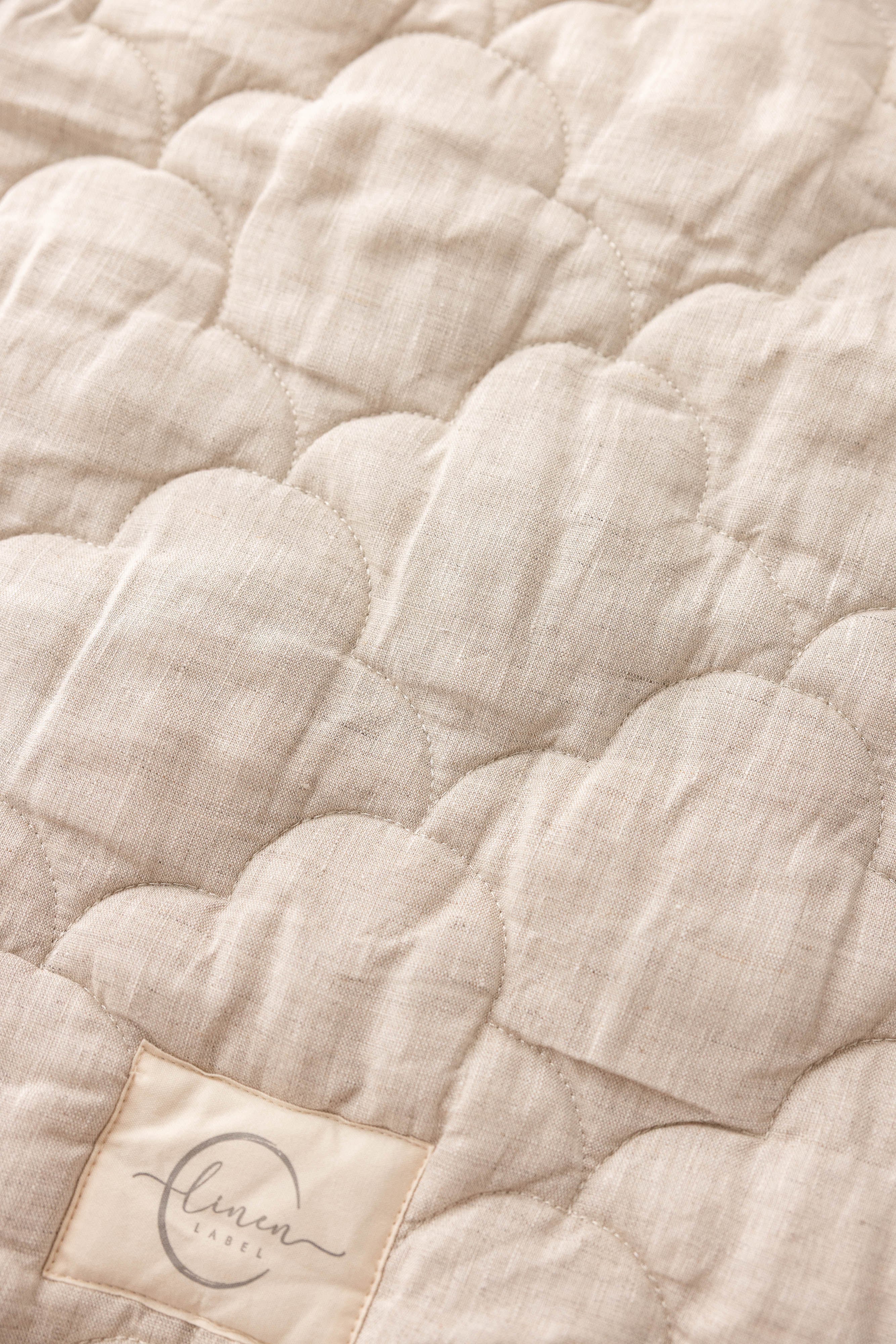 Oat & Stripe Cloud Quilted - Play Mat