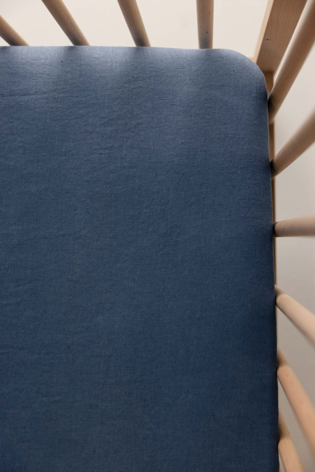 Cot Sheet - Denim Blue