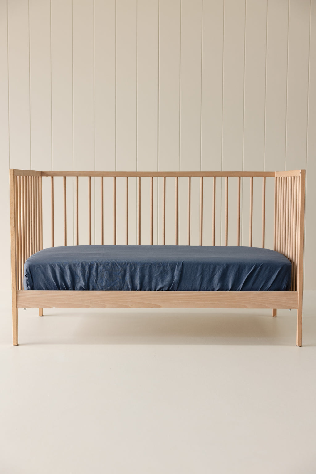 Cot Sheet - Denim Blue