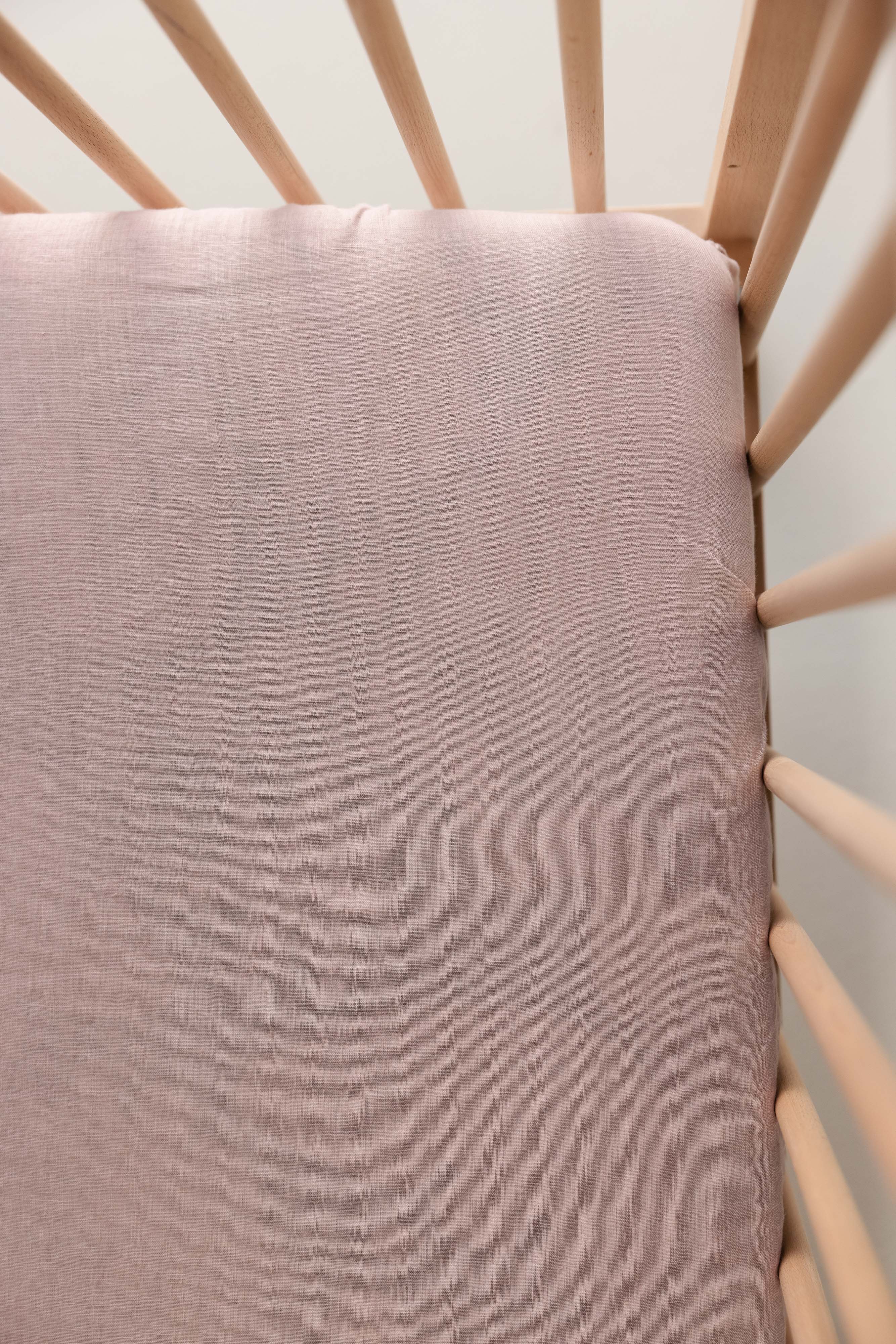 Cot Sheet - Blush