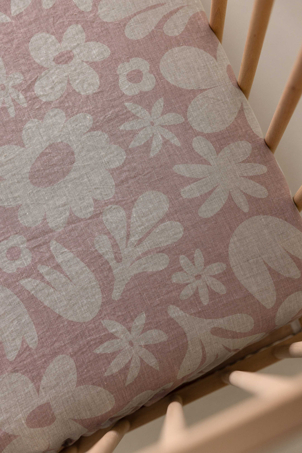 Cot Sheet - Meadow Blush