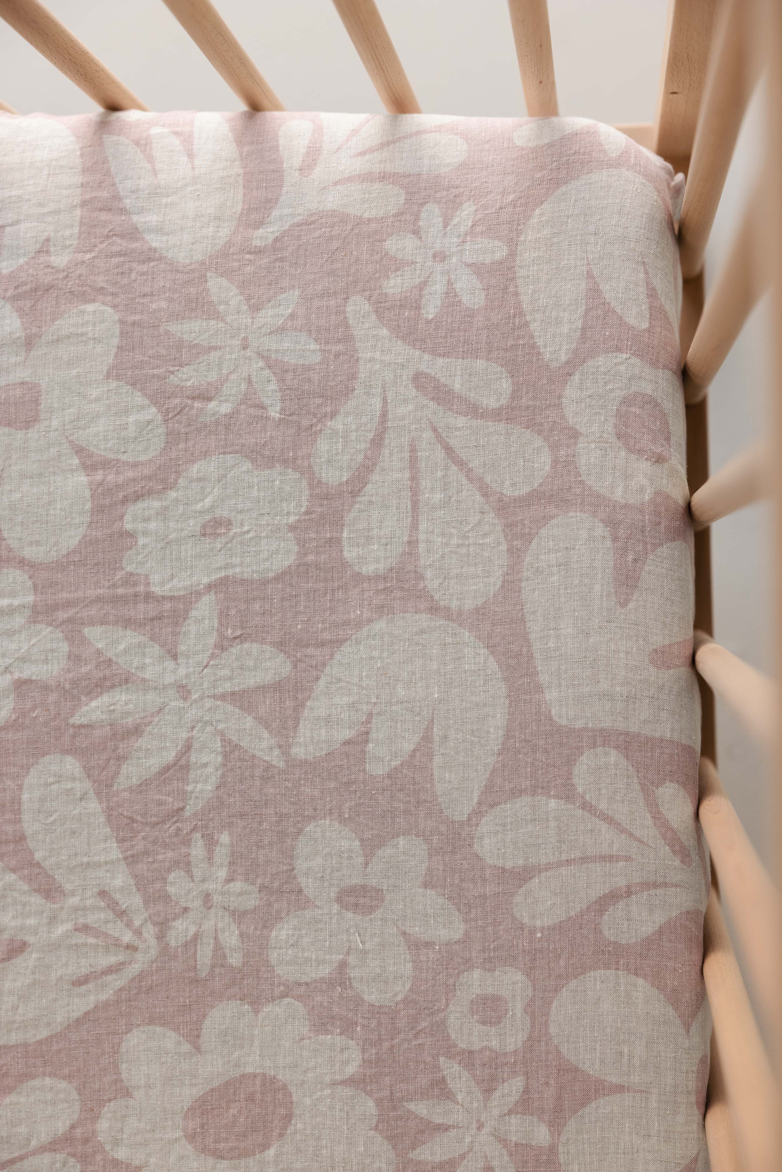 Cot Sheet - Meadow Blush