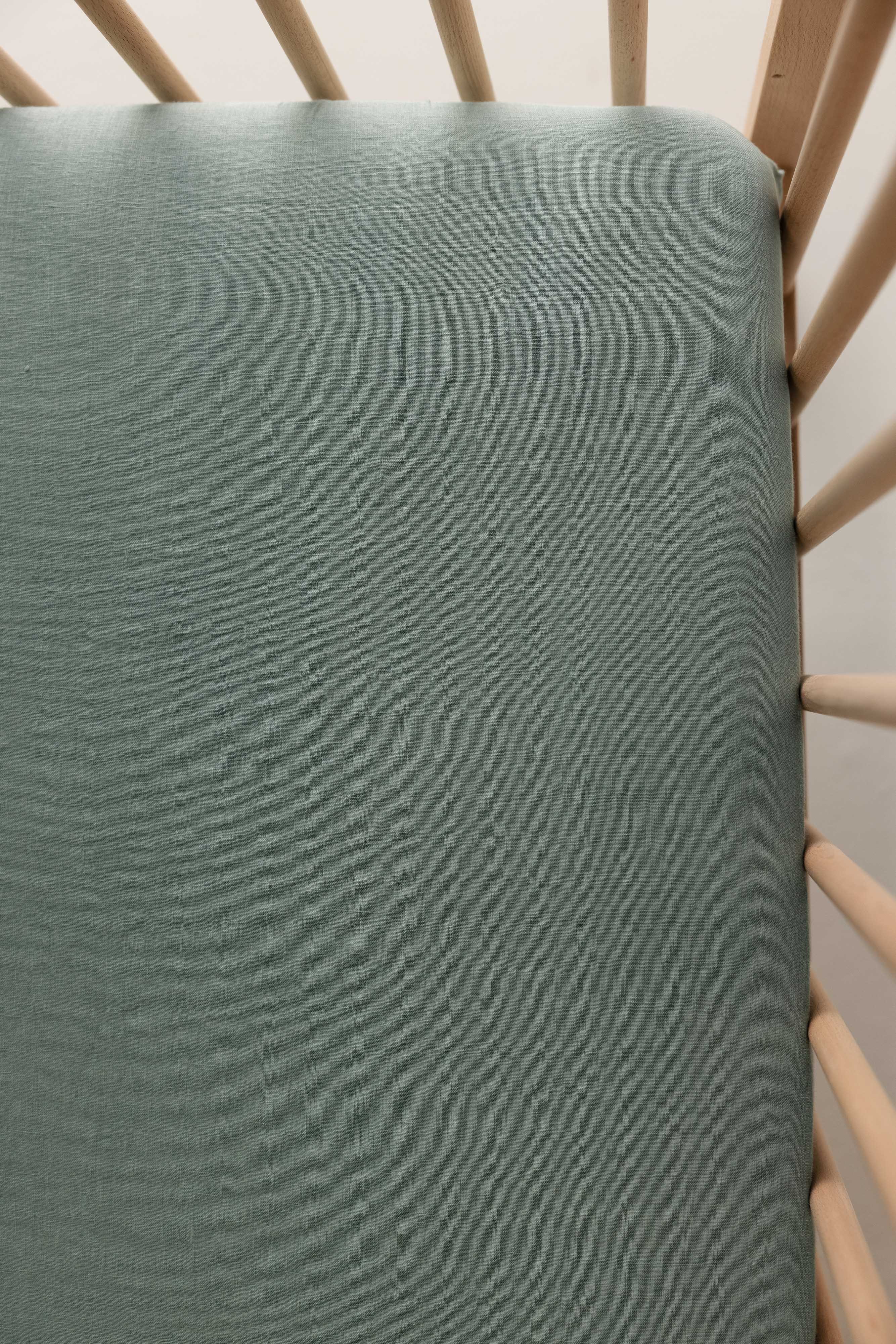 Cot Sheet - Opal Sage
