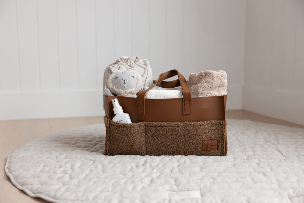 Nappy Caddy- Luxe Range- Coco