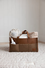 Nappy Caddy- Luxe Range- Coco