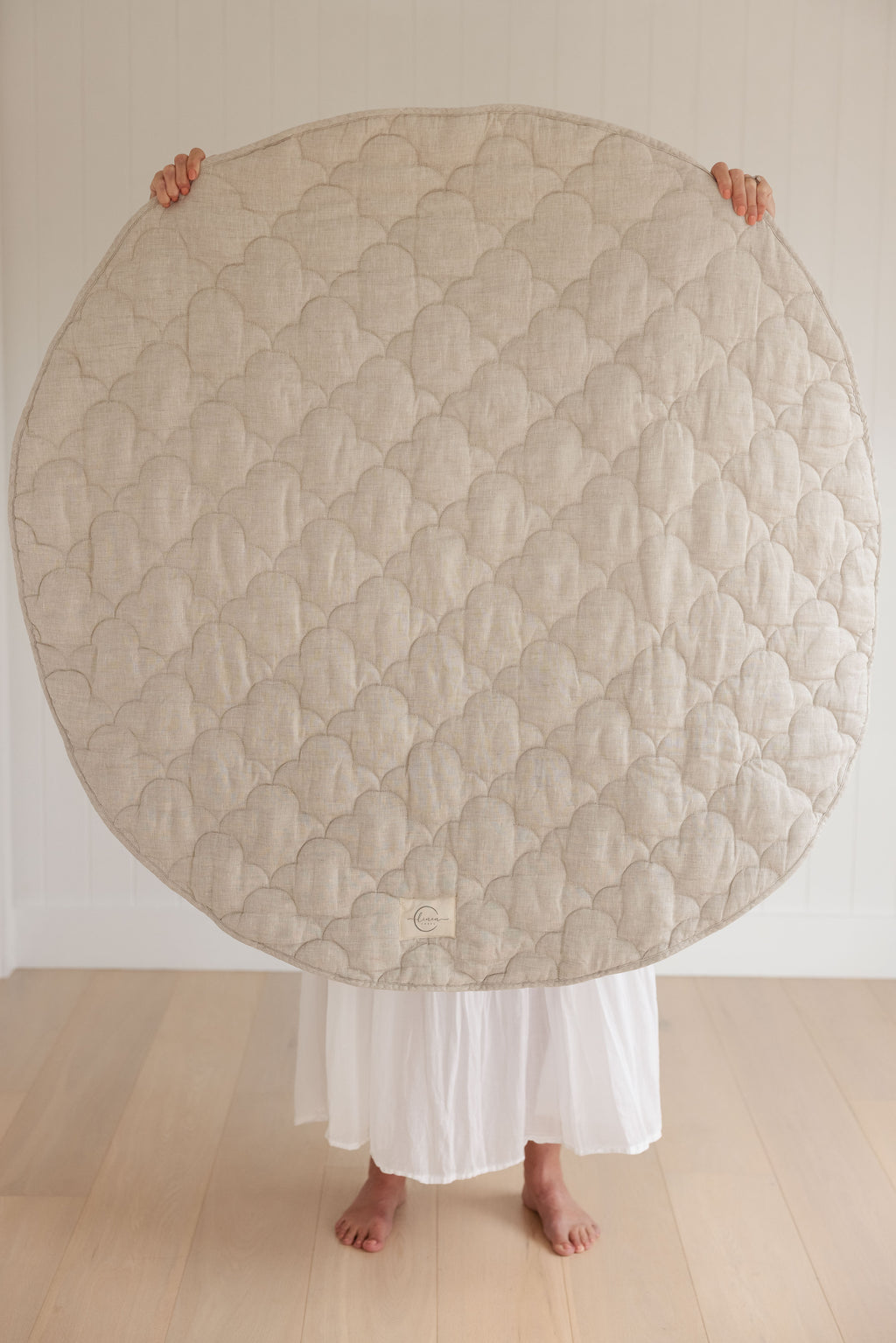 Oat & Stripe Cloud Quilted - Play Mat