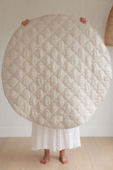 Natural Oat Cloud Quilted - Play Mat