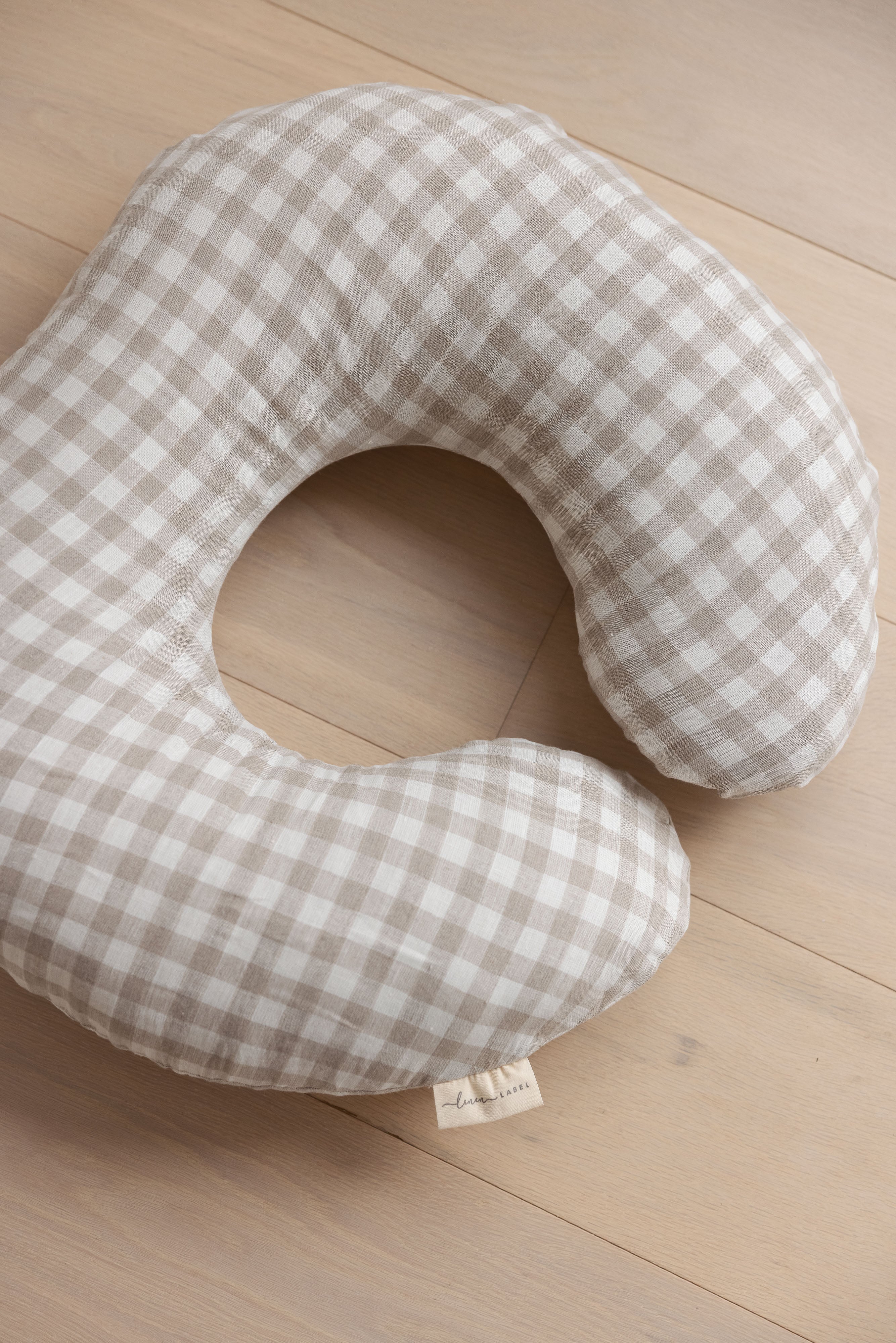 Nursing Pillow & Cover- Gingham