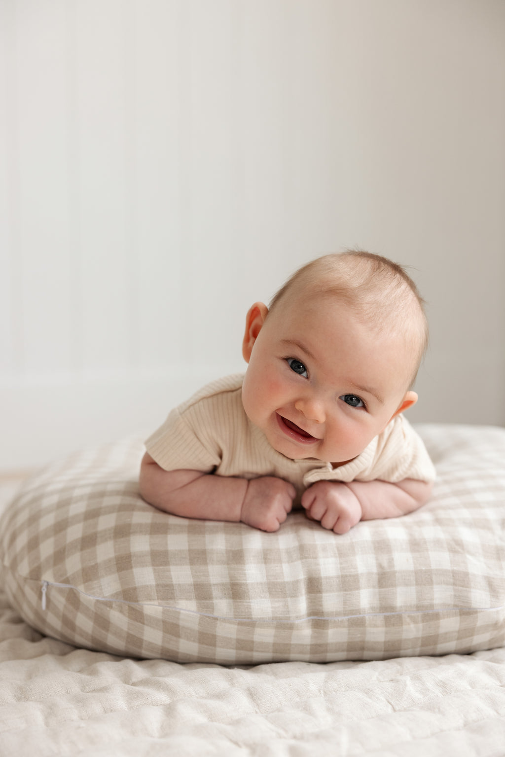 Nursing Pillow & Cover- Gingham