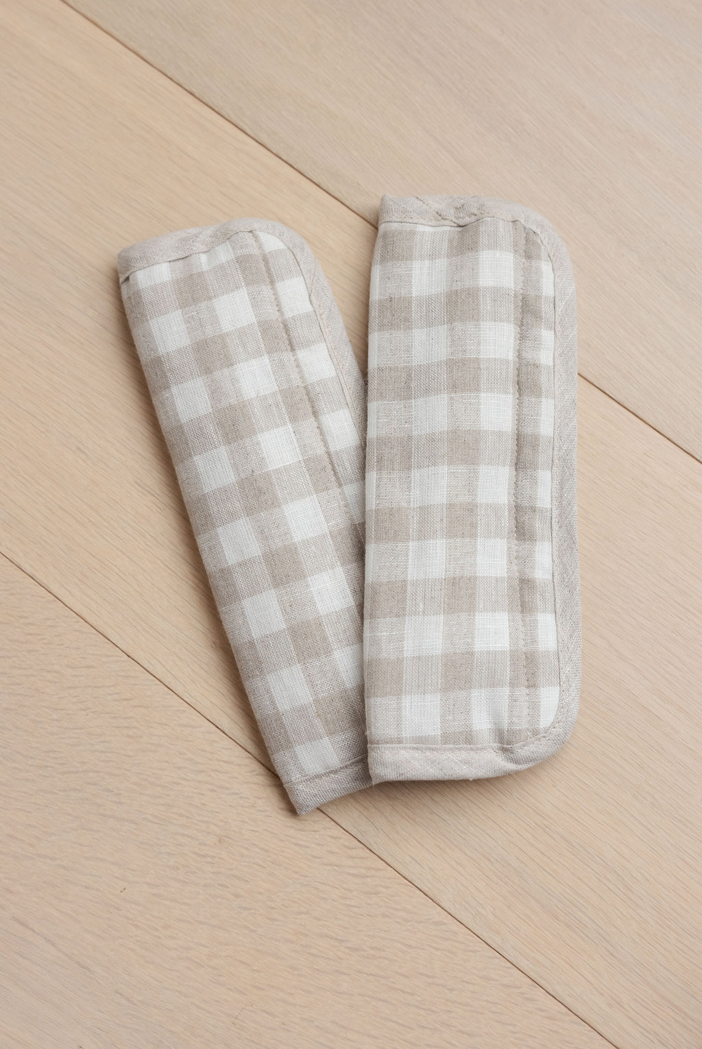 Stroller covers- Pure Linen Pram strap covers