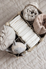 Nappy Caddy- Luxe Range- Nude