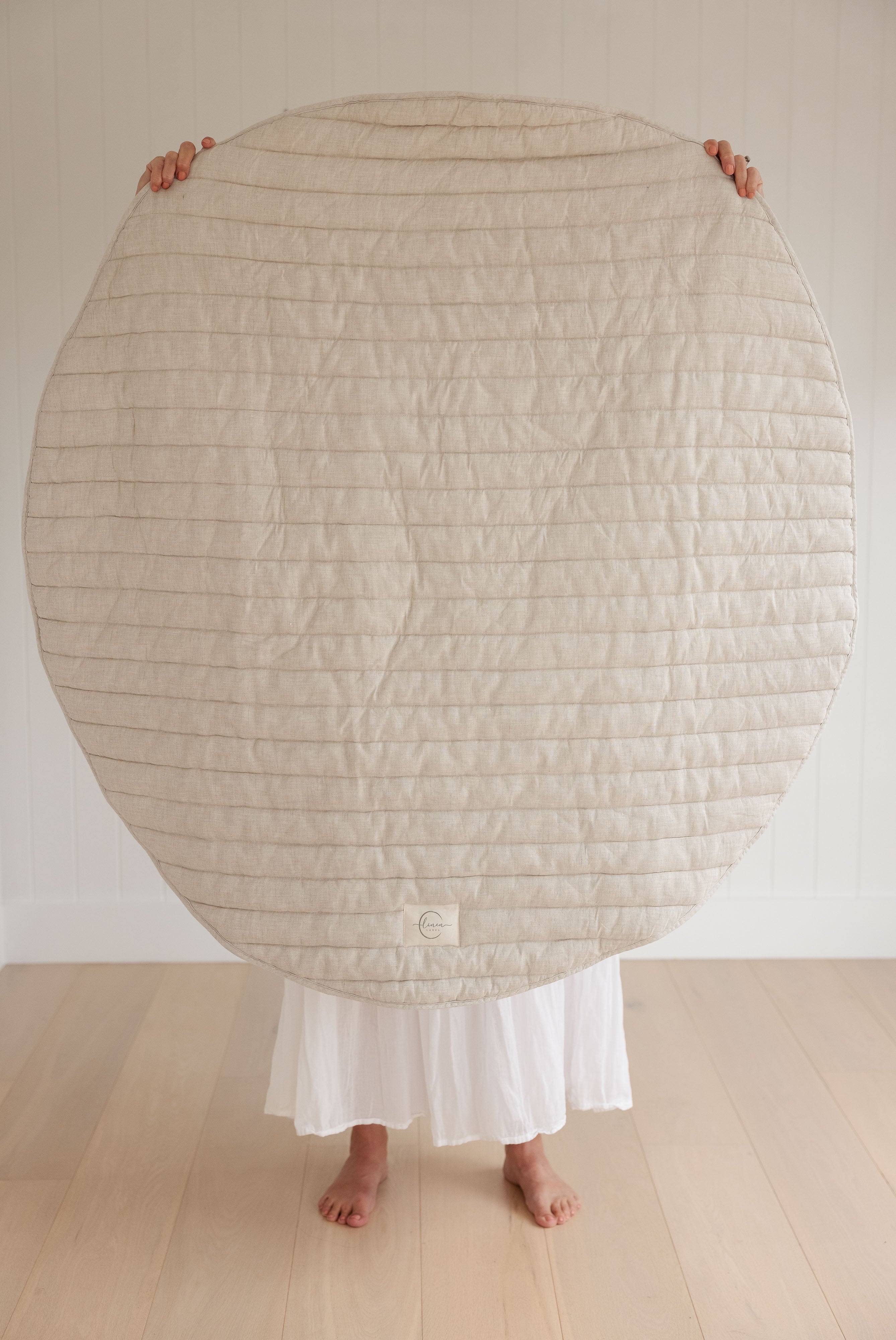 Oat & Stripe- Stripe Quilted - Play Mat