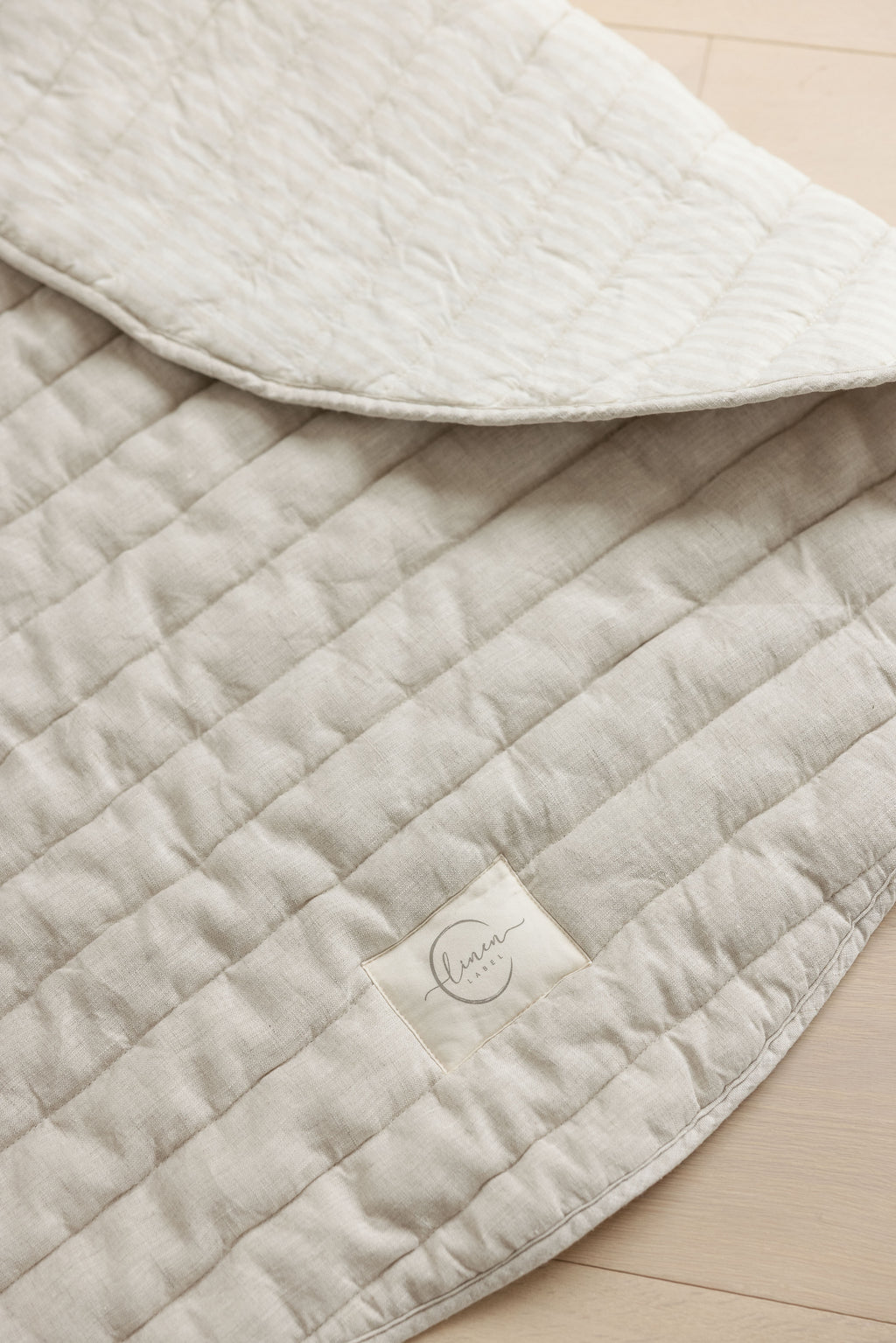 Oat & Stripe- Stripe Quilted - Play Mat