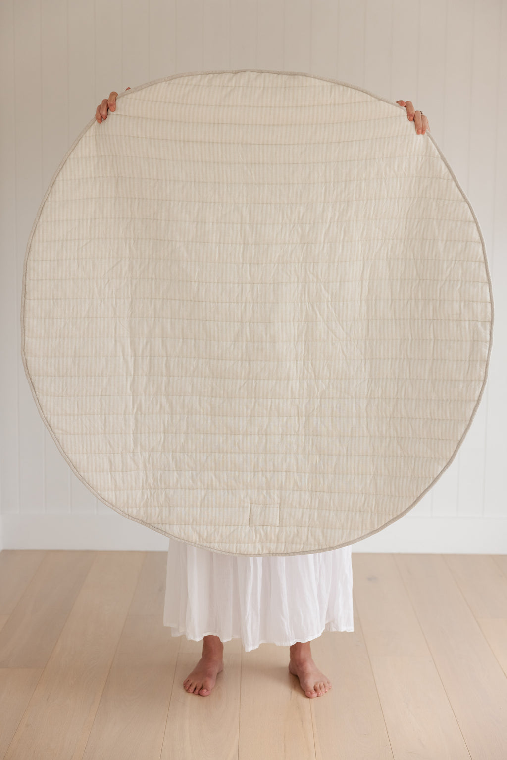 Oat & Stripe- Stripe Quilted - Play Mat