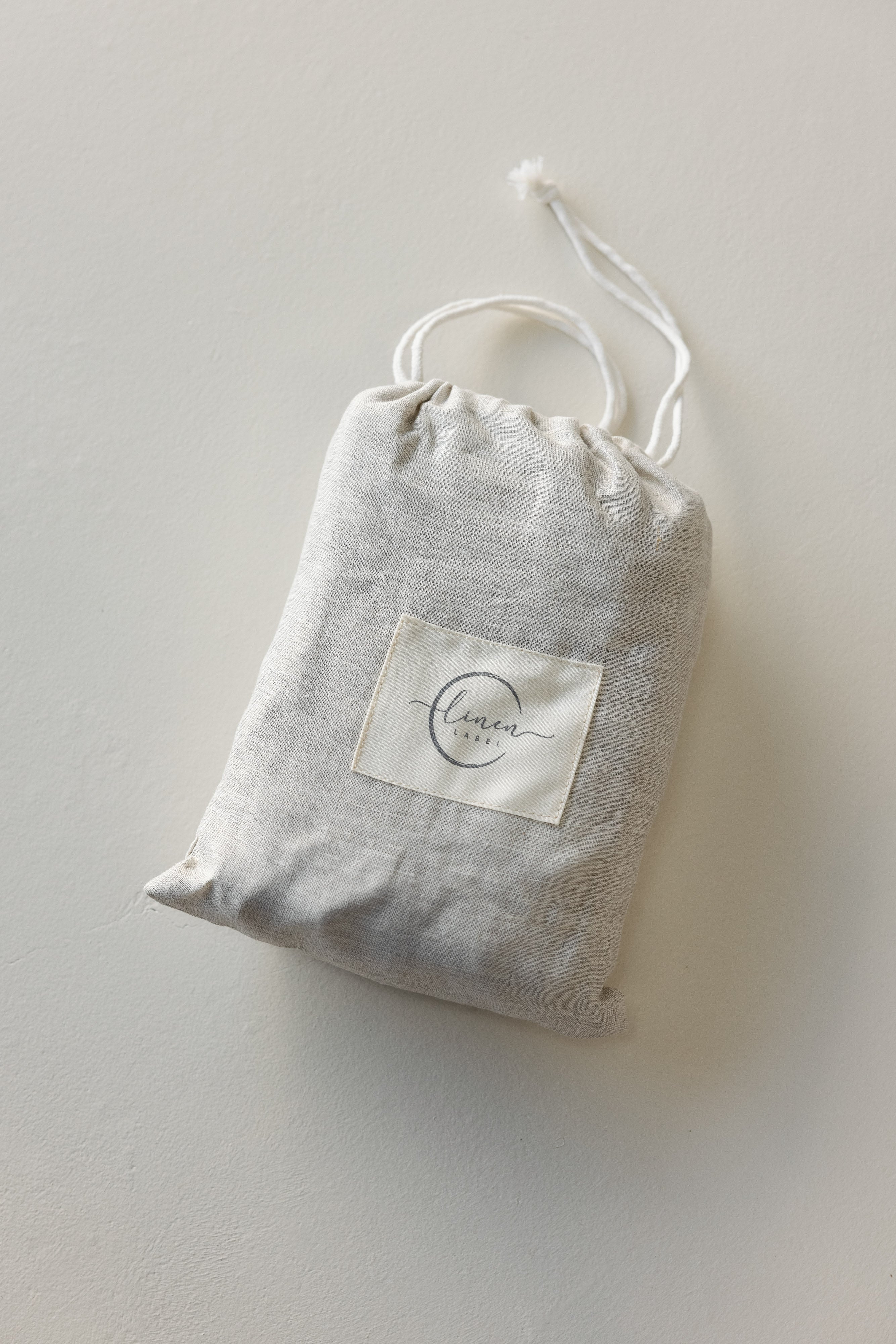 Linen Bassinet Sheet- Natural Oat