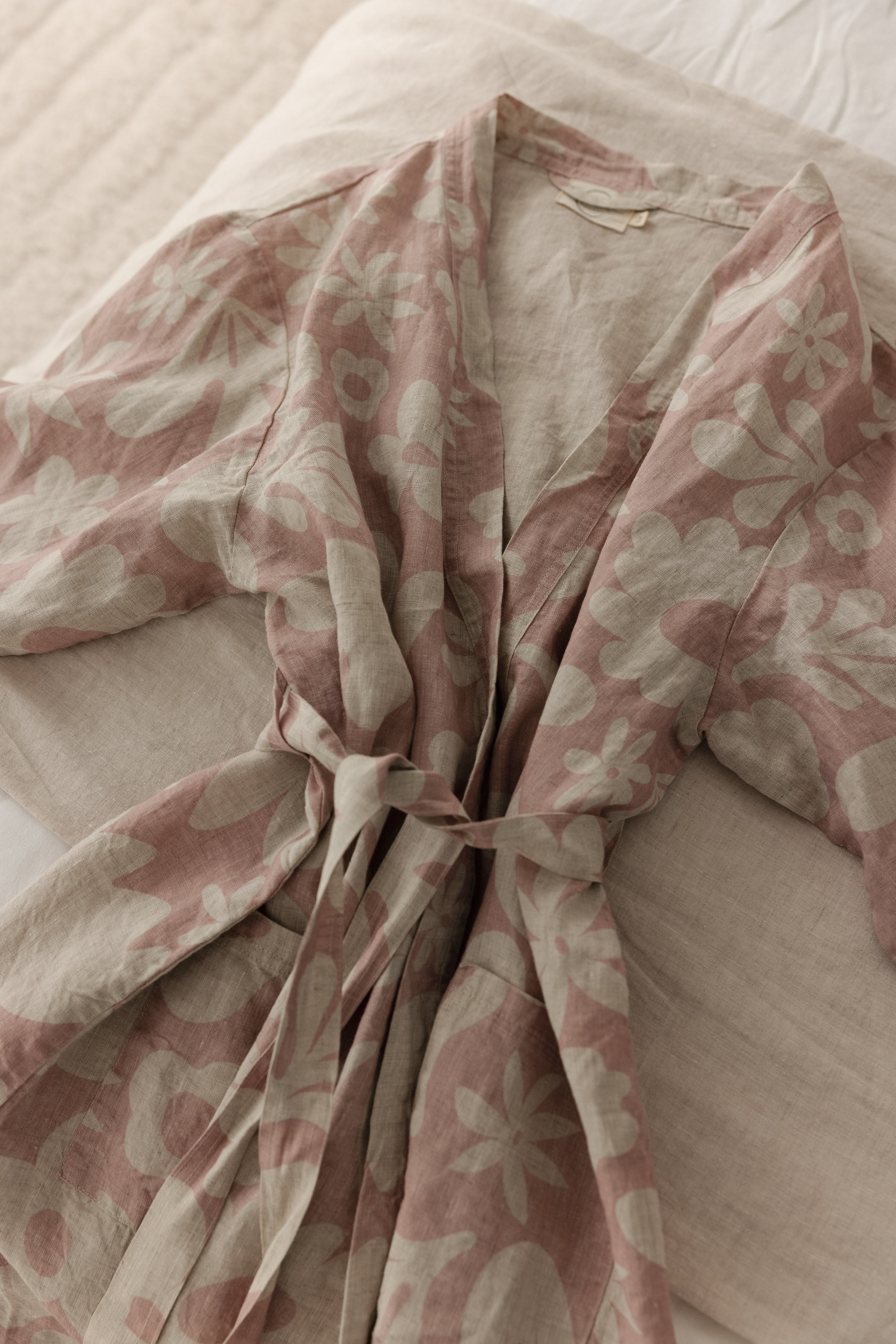 Robe Print- Blush
