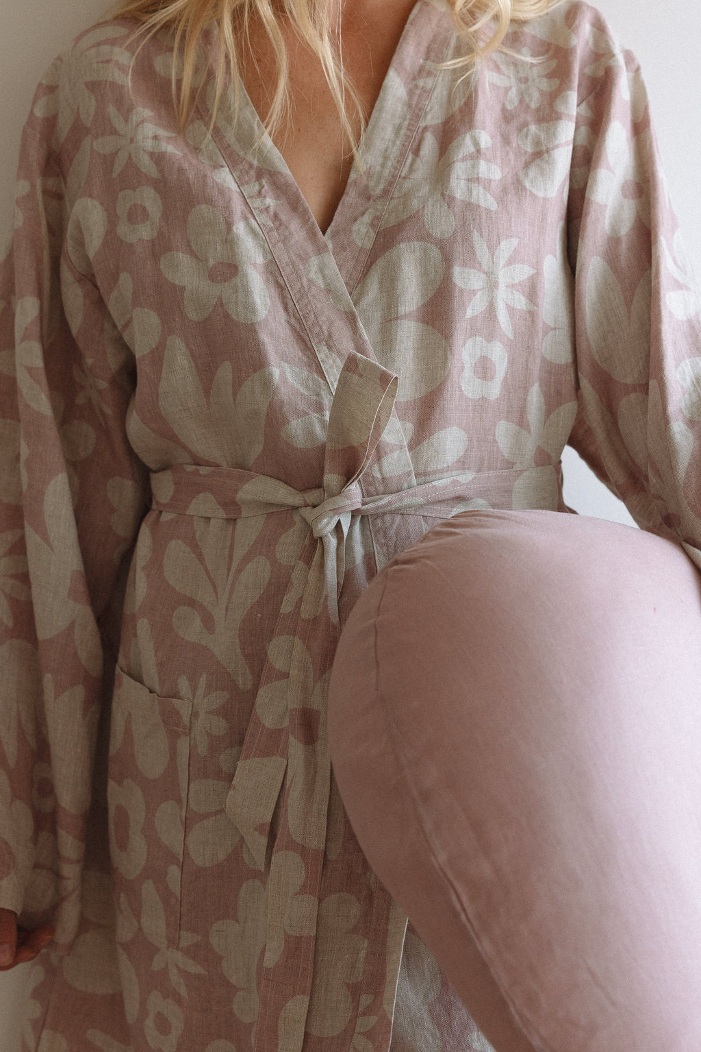 Robe Print - Blush