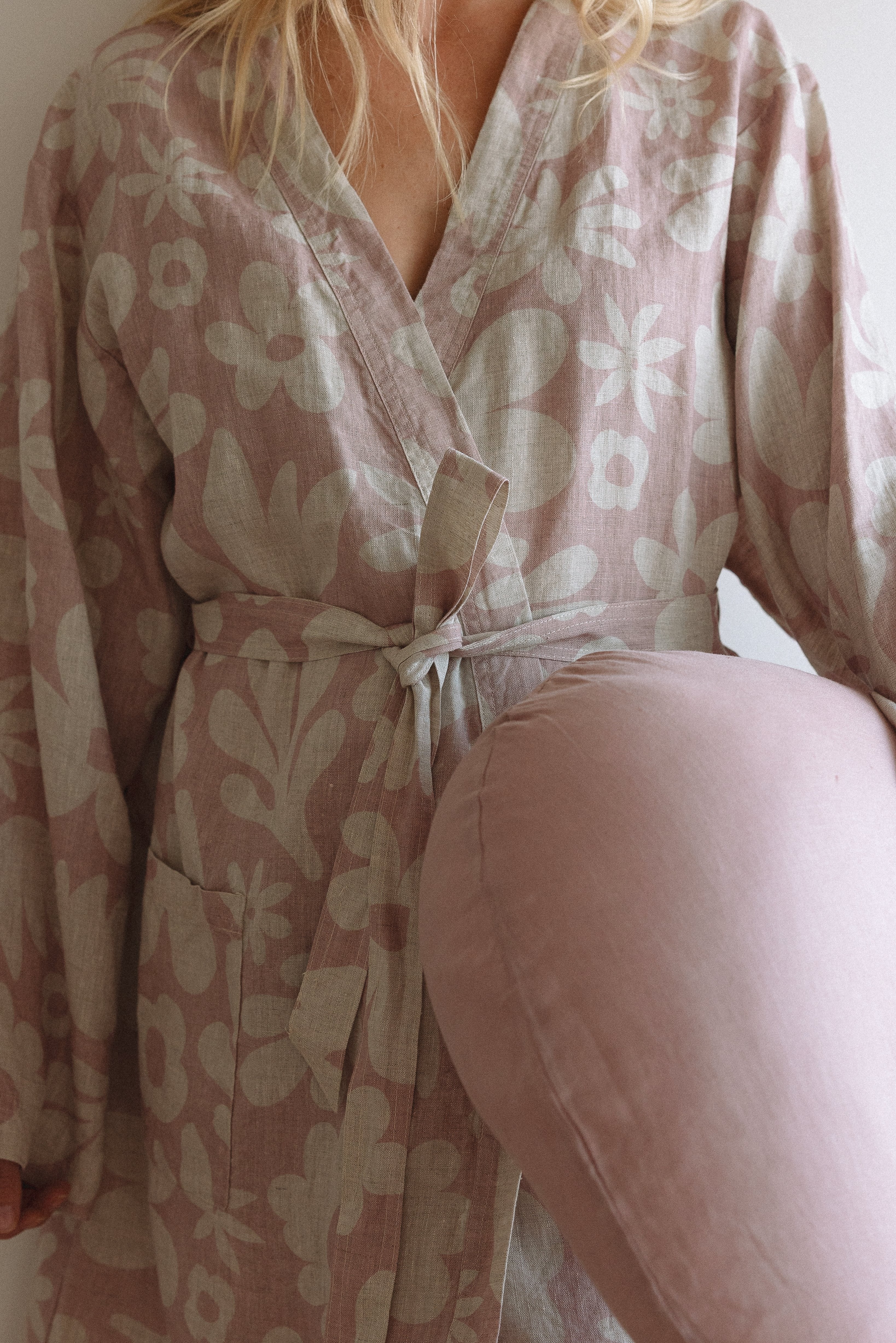 Robe Print- Blush