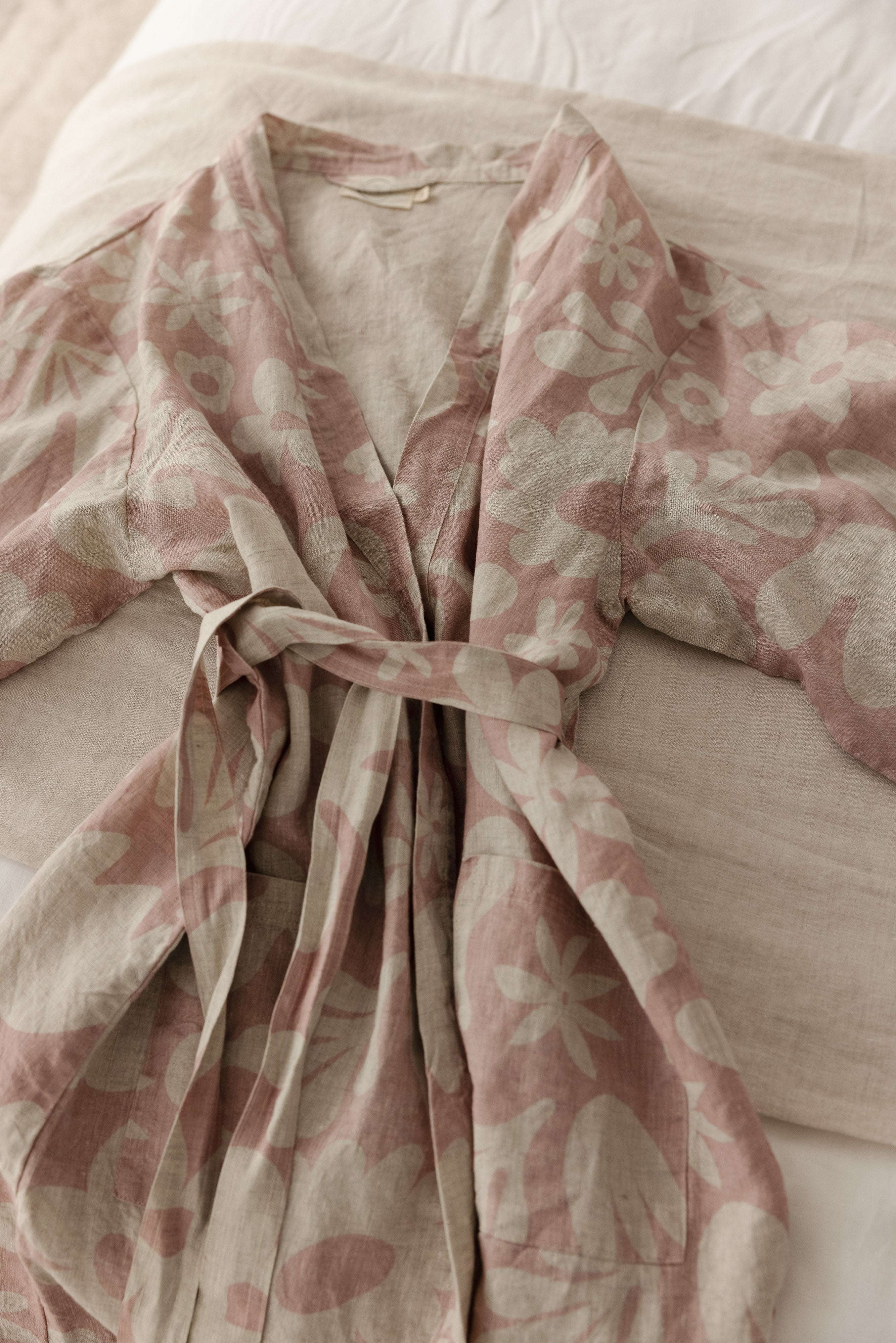 Robe Print - Blush