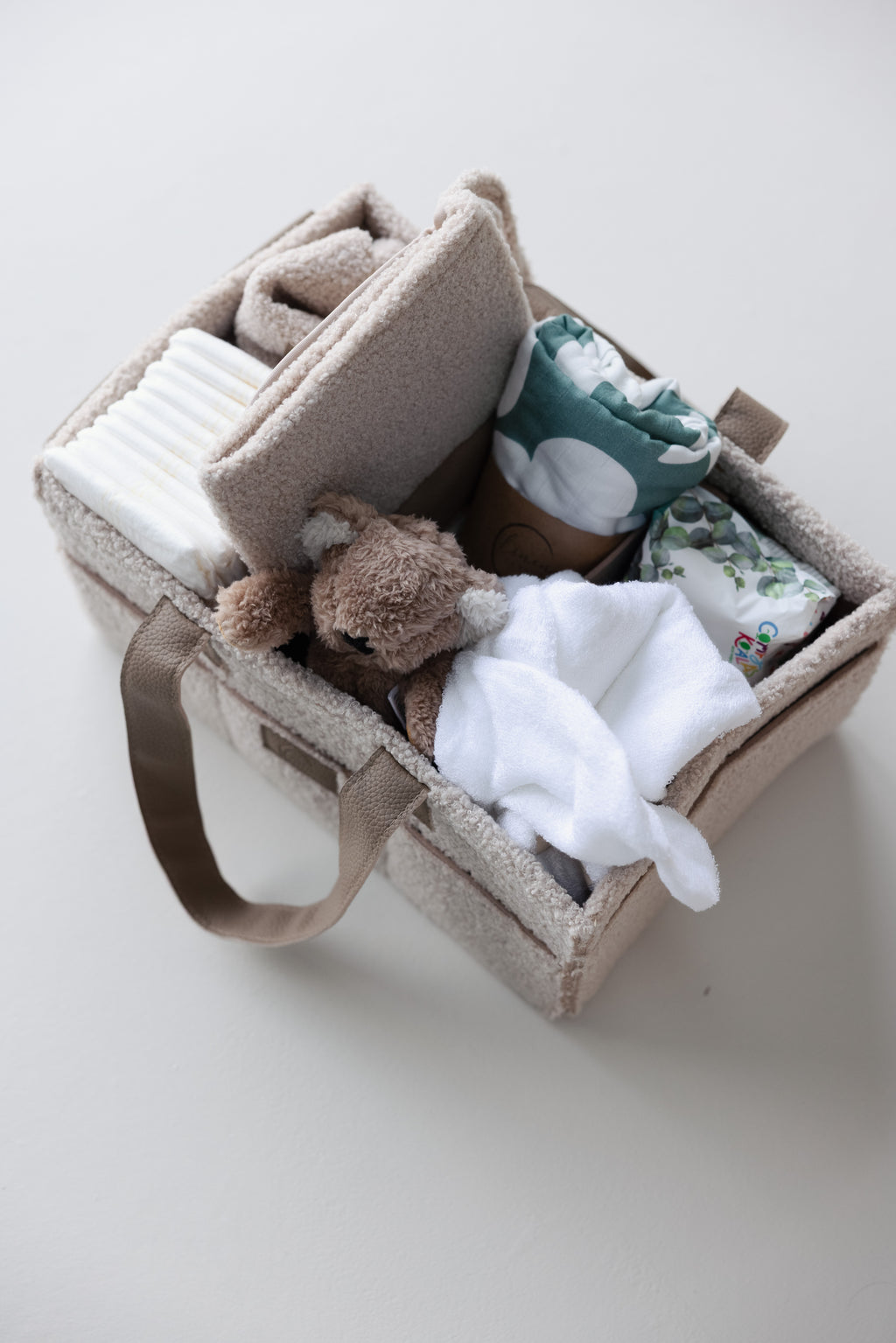 Ultimate Baby Shower Gift Bundle - Classic Nappy Caddy - Bundle
