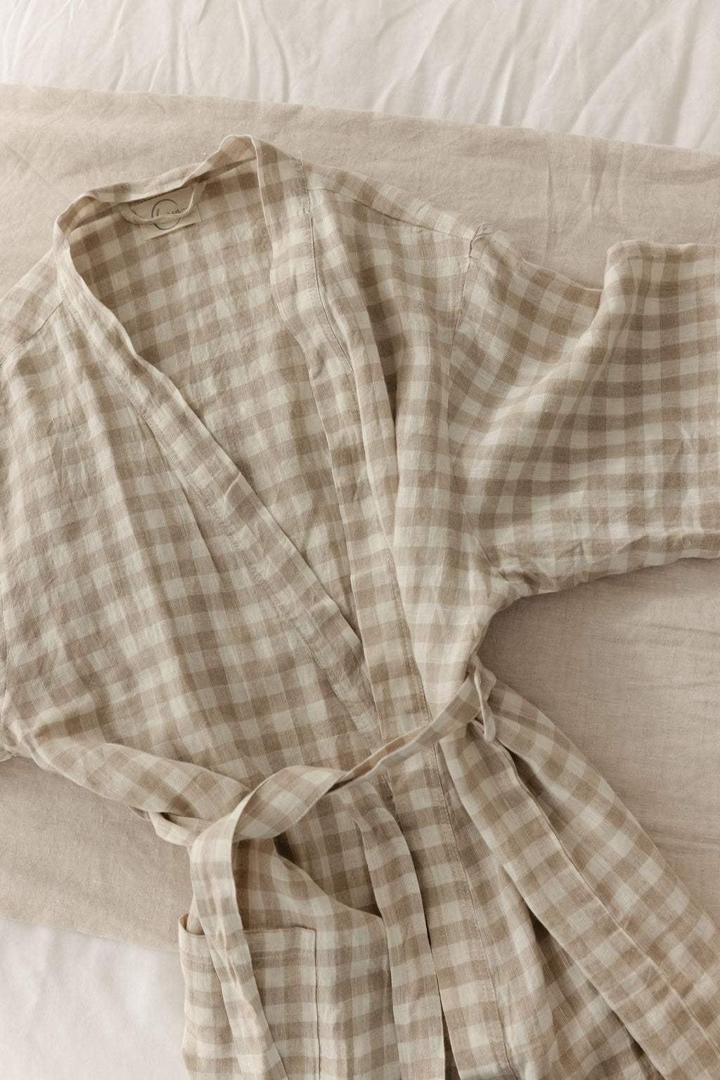 Oat Gingham - Robe