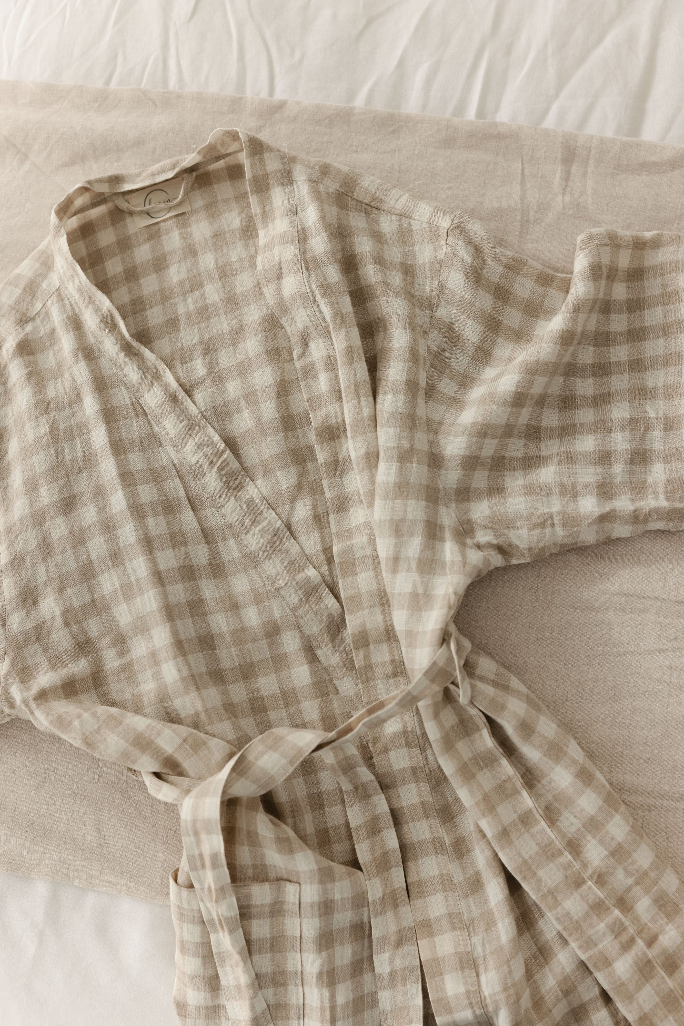 Oat Gingham - Robe