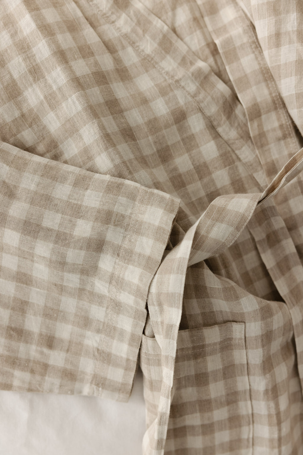 Oat Gingham - Robe