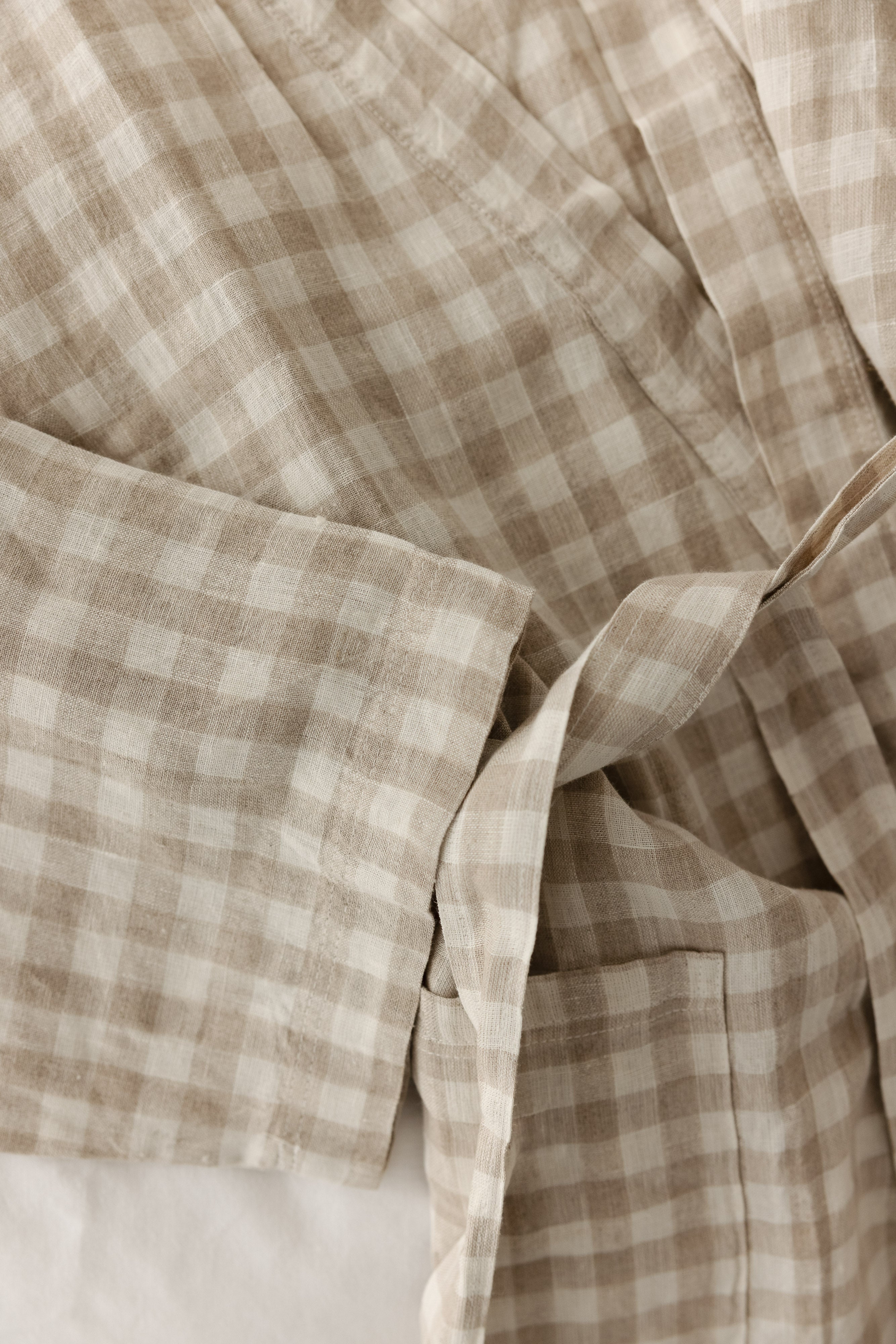 Oat Gingham - Robe