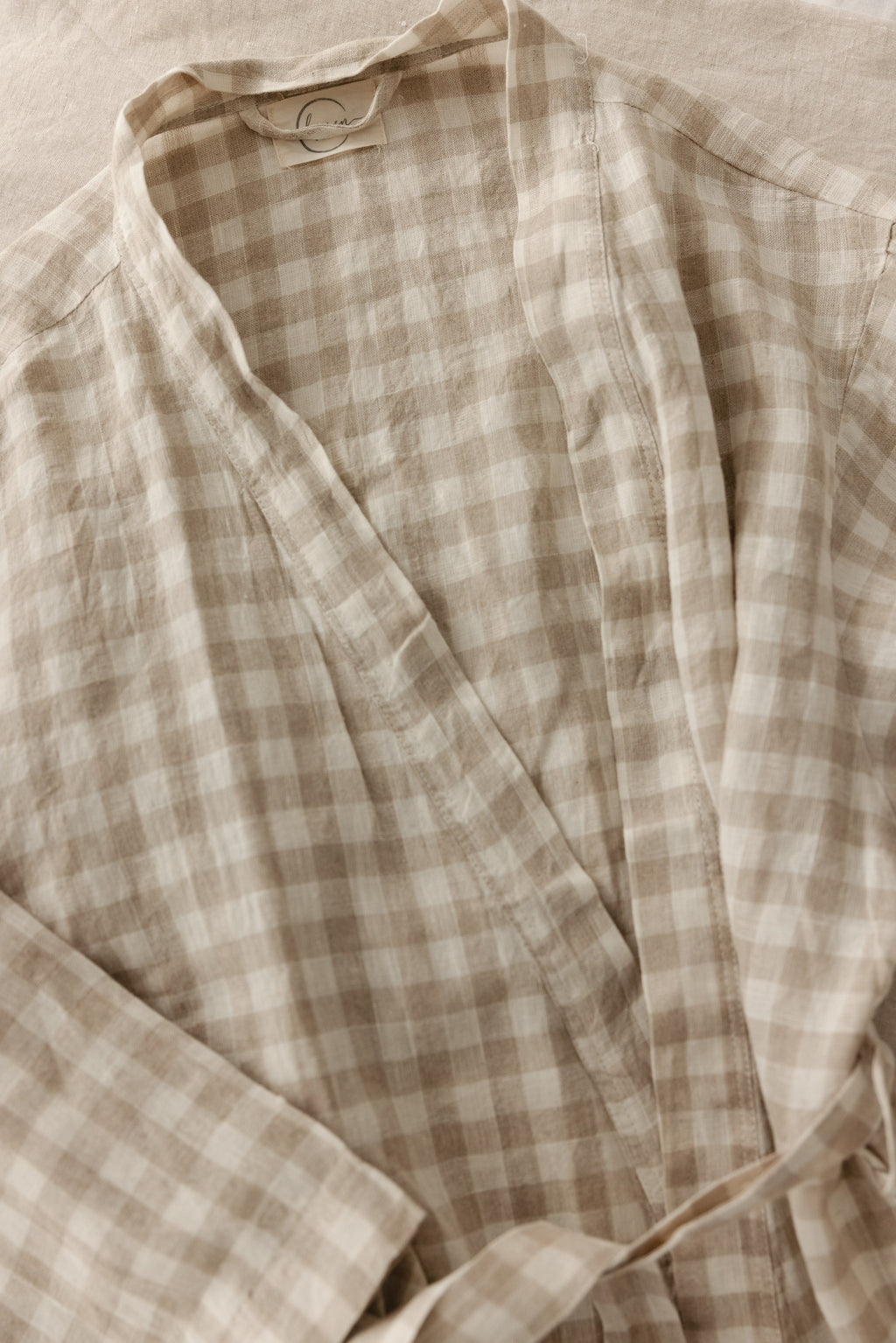 Oat Gingham - Robe