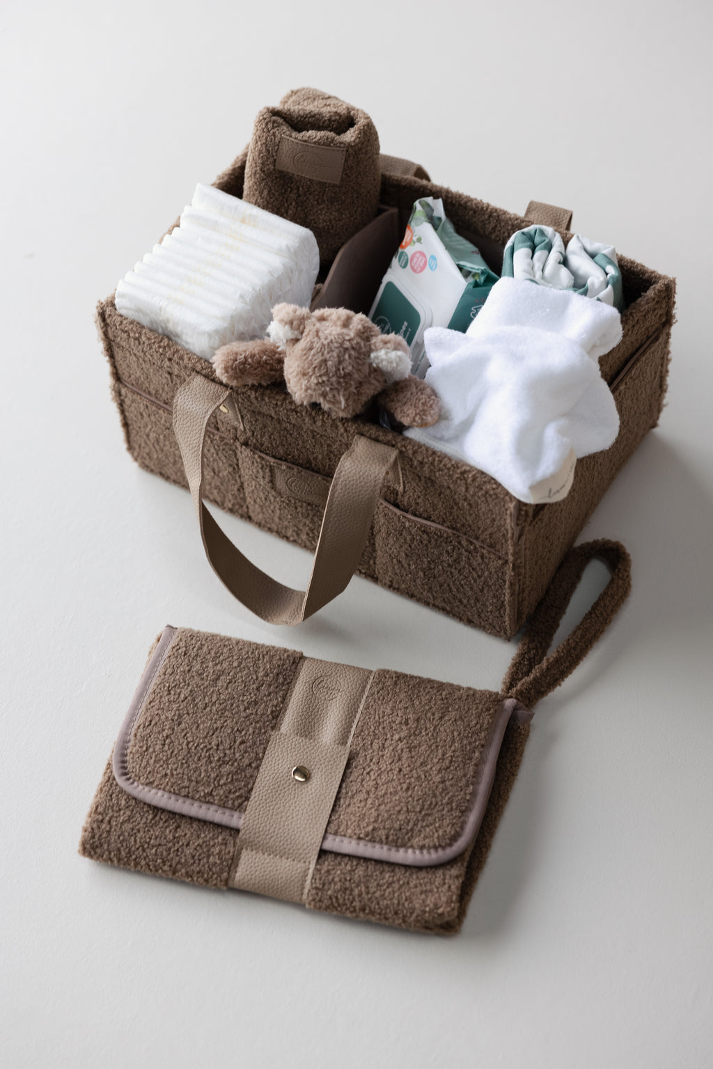 Ultimate Baby Shower Gift Bundle - Classic Nappy Caddy - Bundle