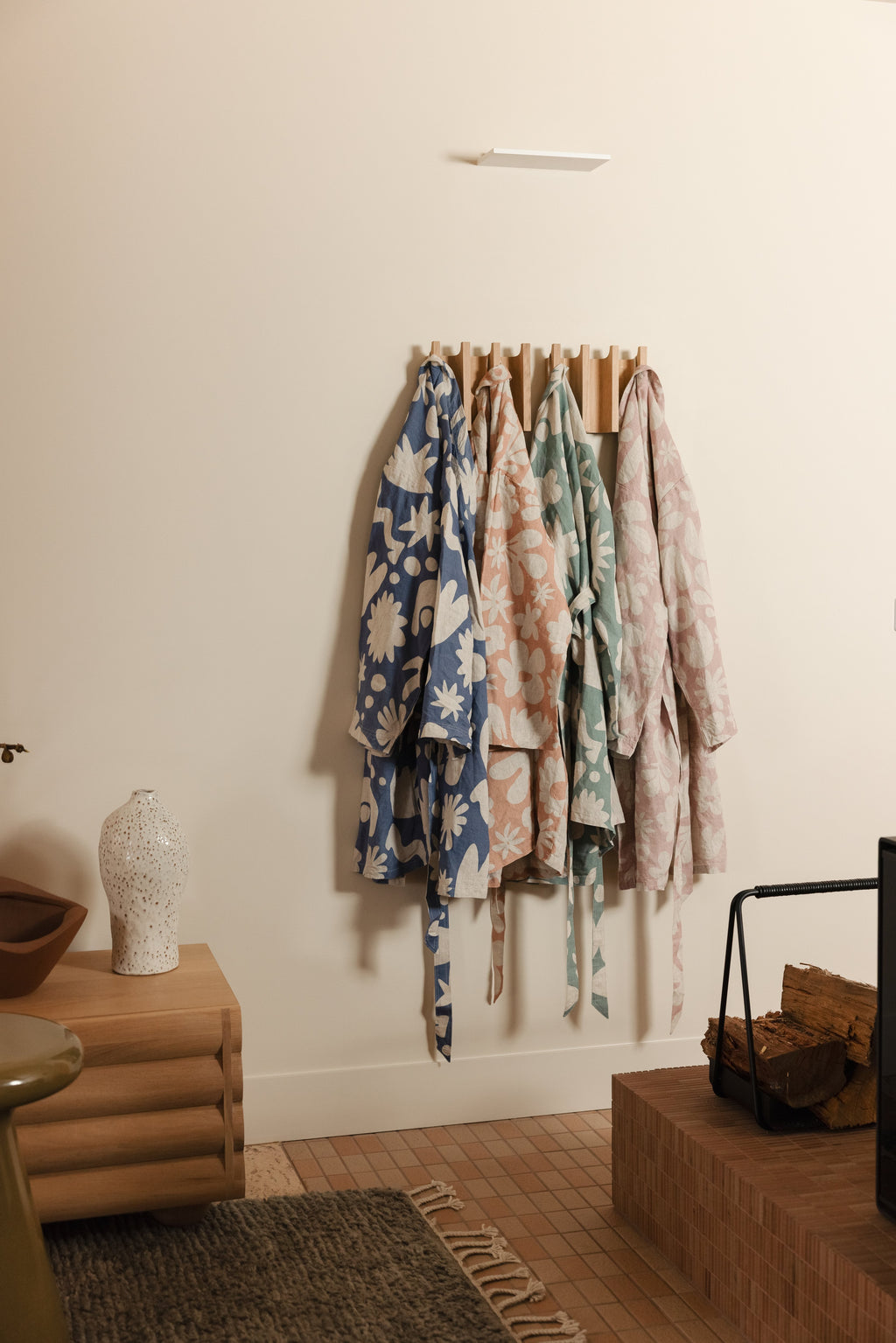 Robe Print- Soft Clay