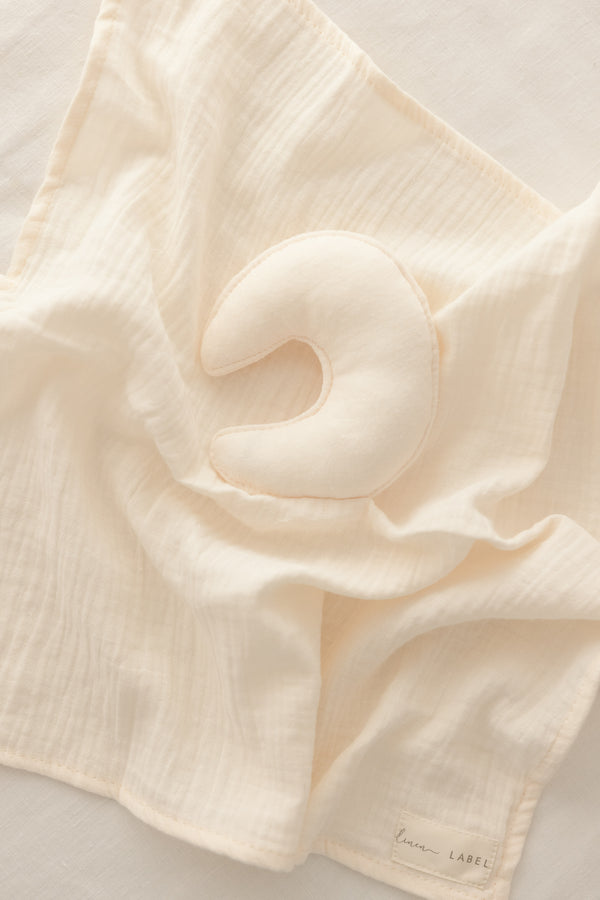 Baby Moon Snuggle Comforter — Cream