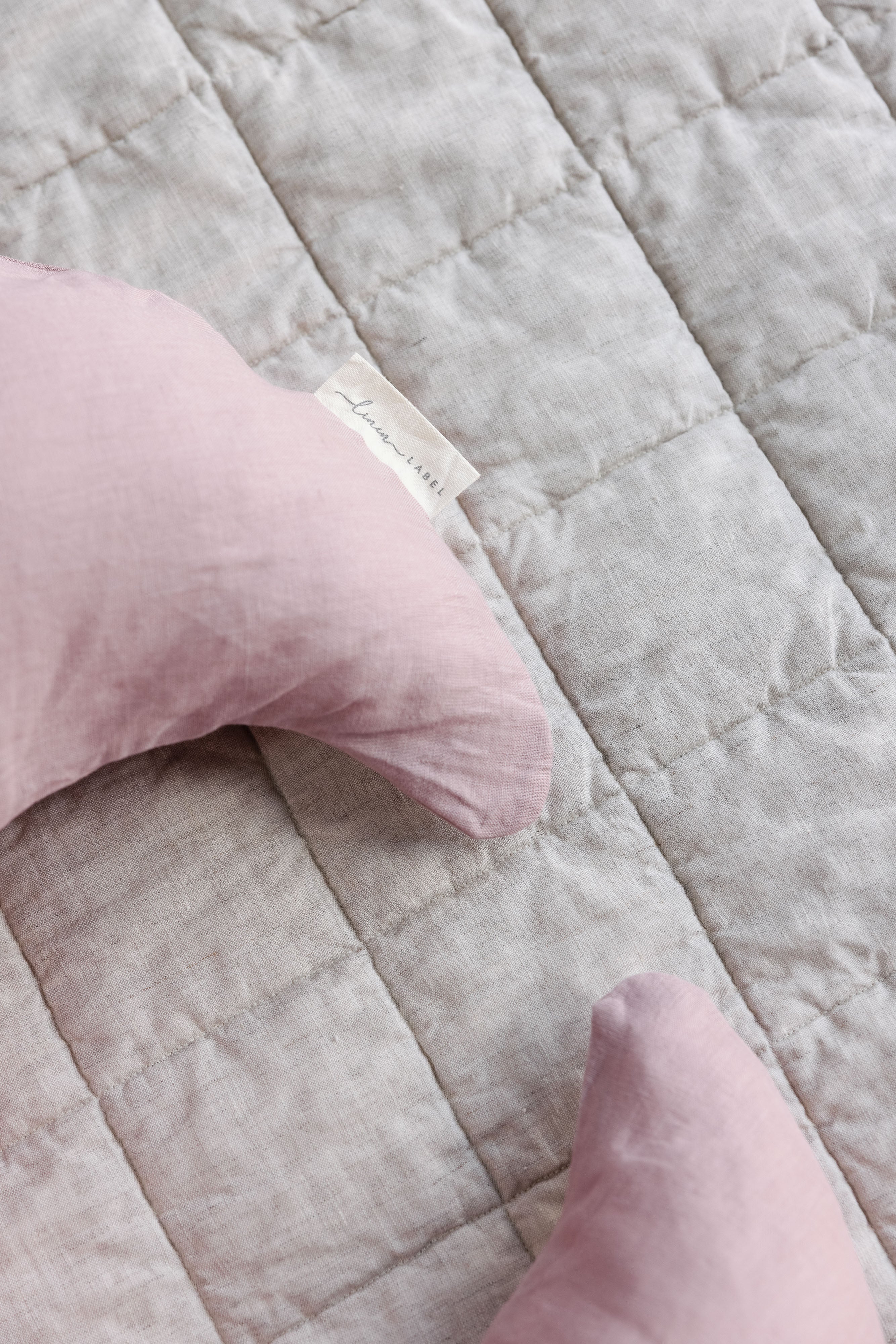 Moon Shape Nursing Pillow- Blush