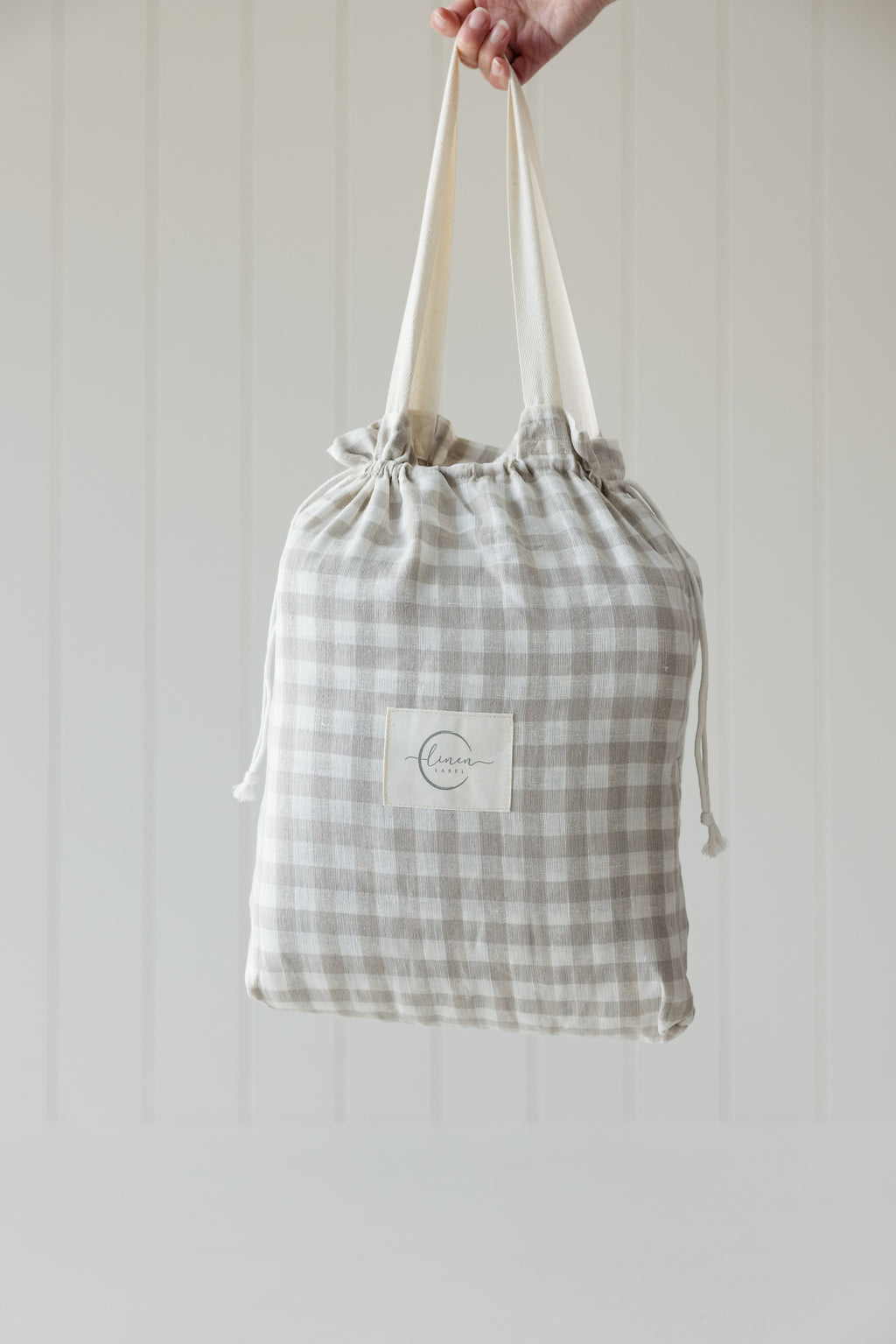Oat & Gingham natural - Play Mat