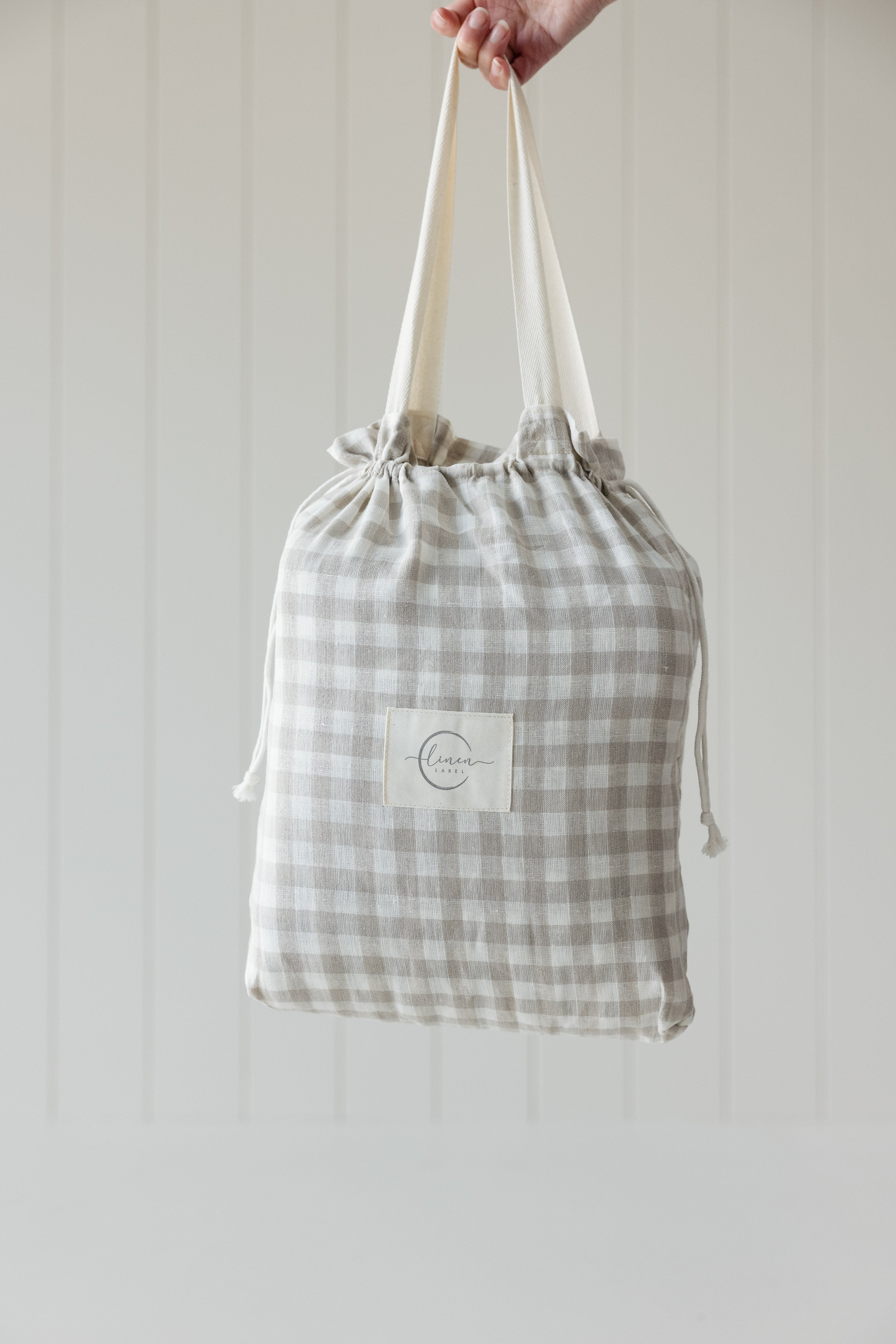 Oat & Gingham natural - Play Mat
