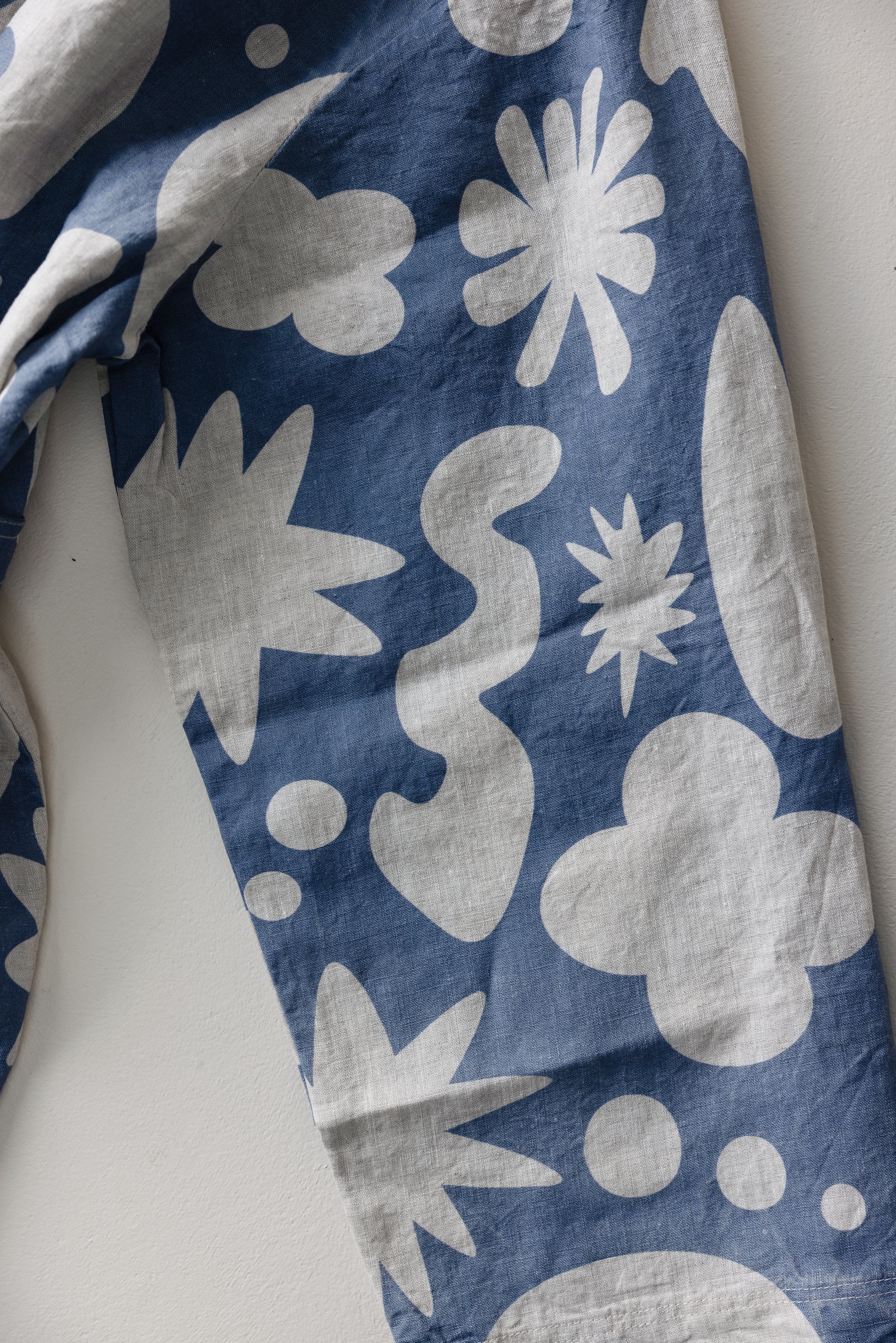 Robe Print- Denim Blue