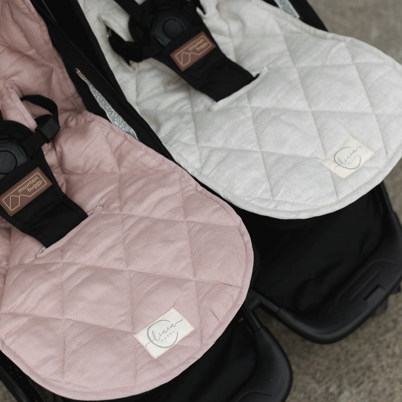 Dusty Rose - Pram Liner